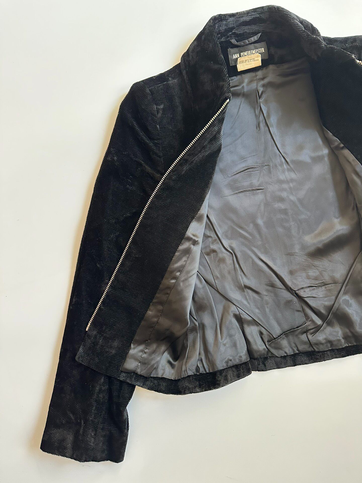 Ann Demeulemeester Ann demeulemeester Early velvet jacket| Size L / US 10 / IT 46 - 6 Thumbnail