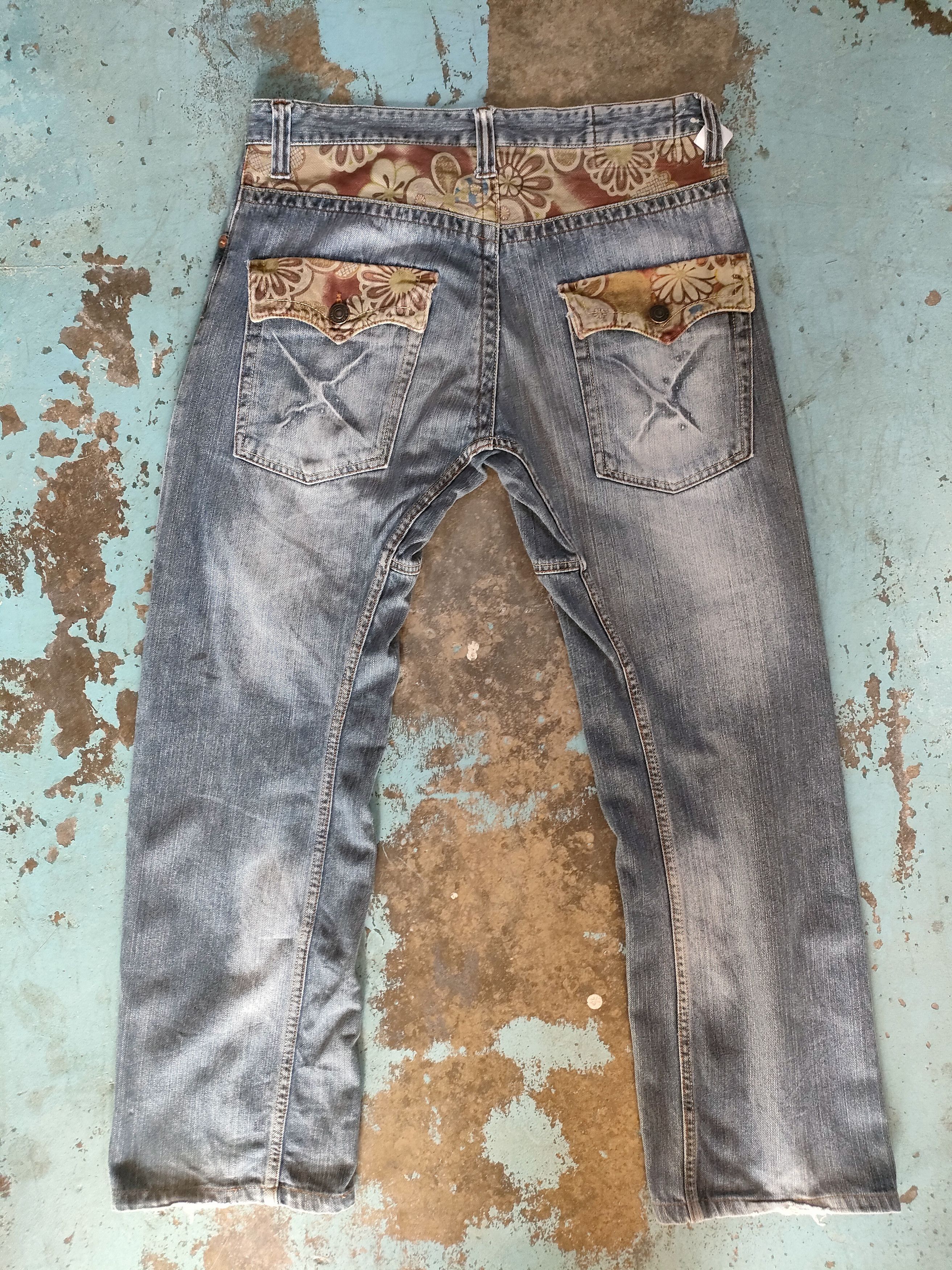 Japanese Brand Japanese Style Art Jeans Size US 33 - 4 Thumbnail