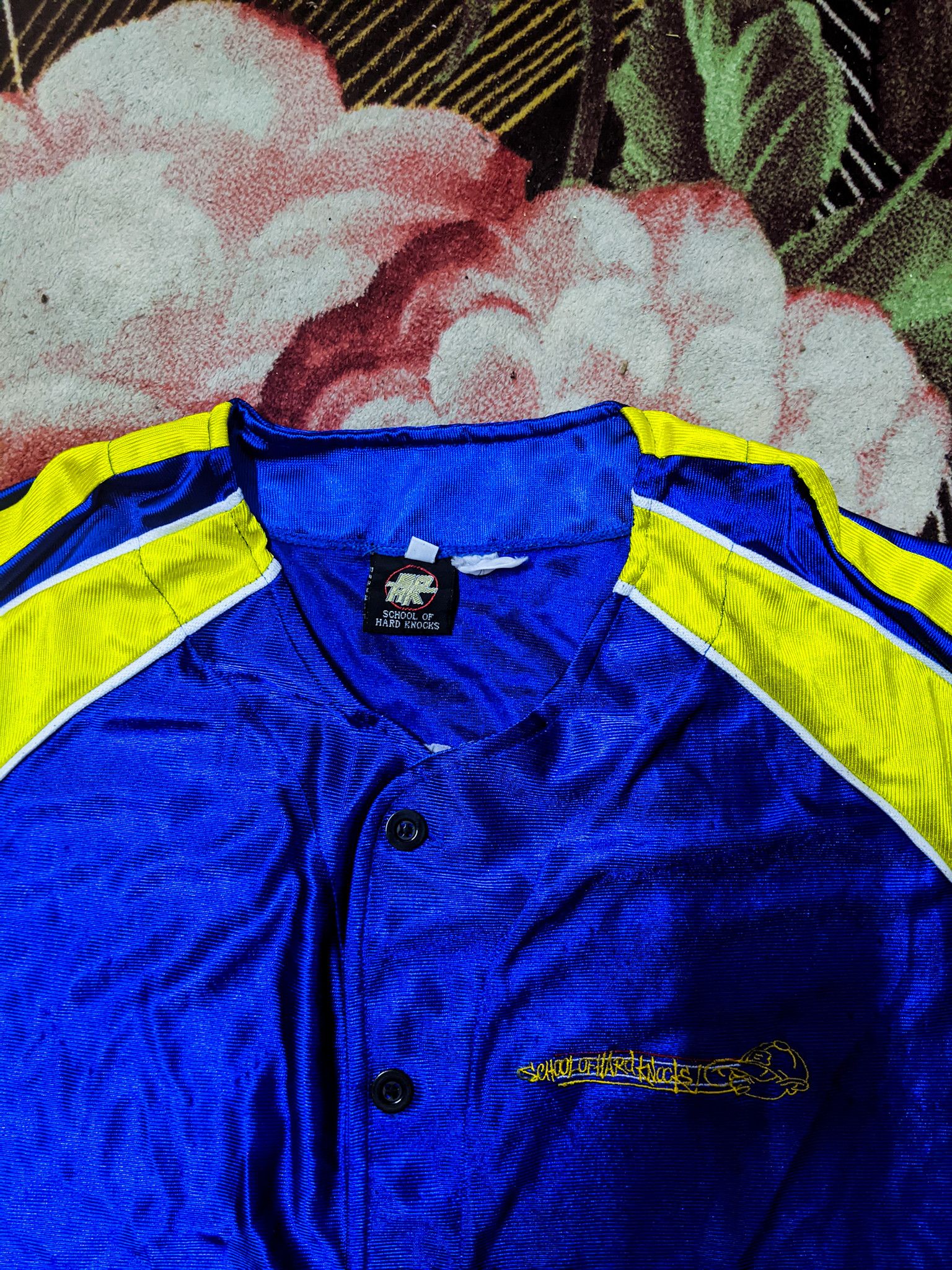 Vintage Vintage Y2K School Of Hard Knocks (SOHK) Baseball Jersey Size US L / EU 52-54 / 3 - 3 Thumbnail