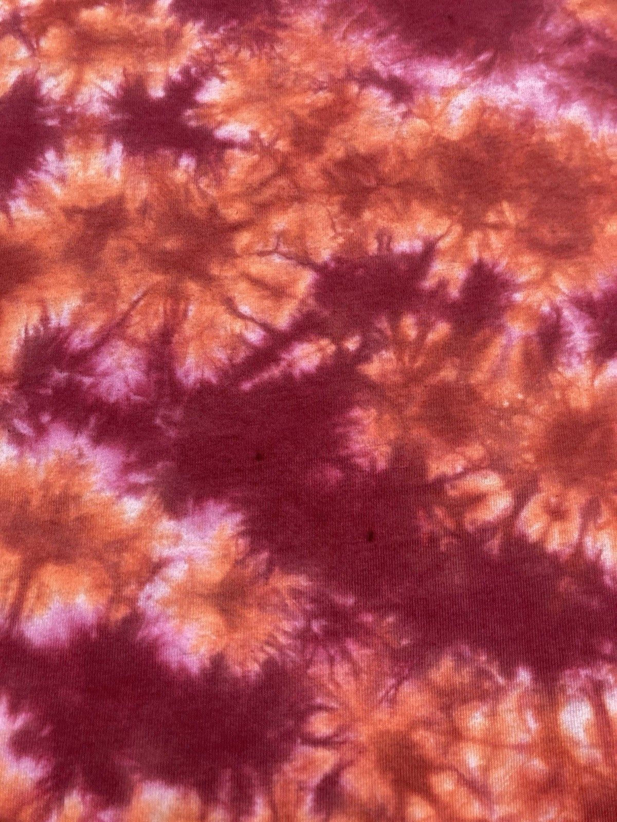 Vintage Vtg tie dye t shirt cotton sunburst hippie fractal adult XL Size US XL / EU 56 / 4 - 8 Thumbnail