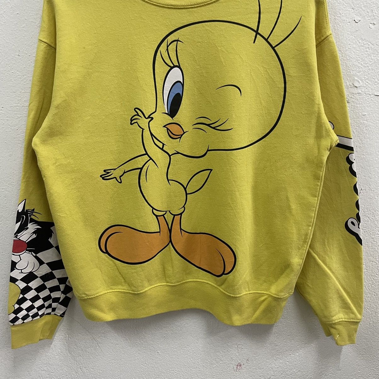 Vintage 🔥Vintage Looney Tune Tweety Big Image Overprint Sweatshirt Size US S / EU 44-46 / 1 - 4 Thumbnail