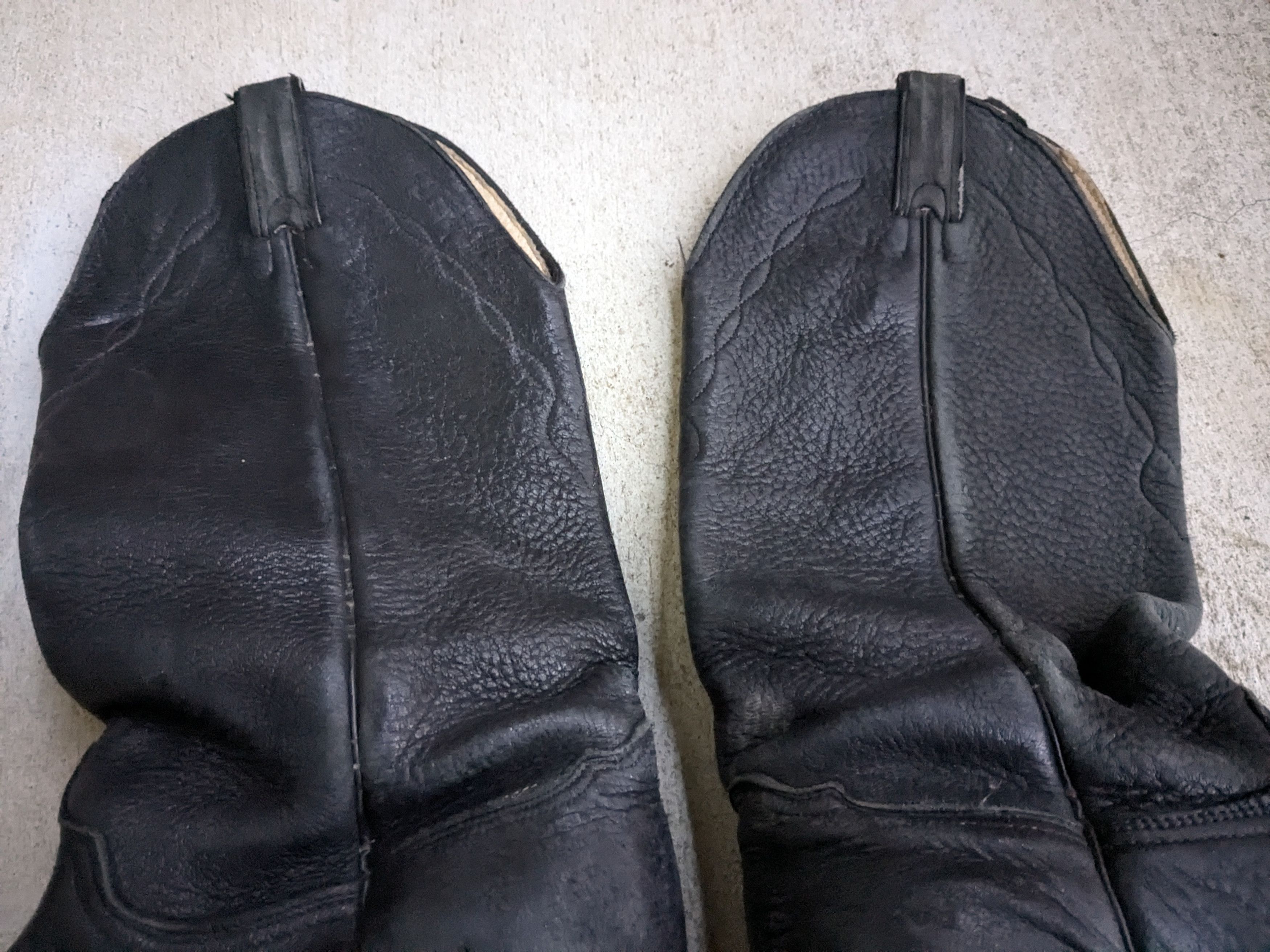 Other Vintage Abilene Cowboy Boots Black 8.5 Leather USA Size US 8.5 / EU 41-42 - 8 Thumbnail