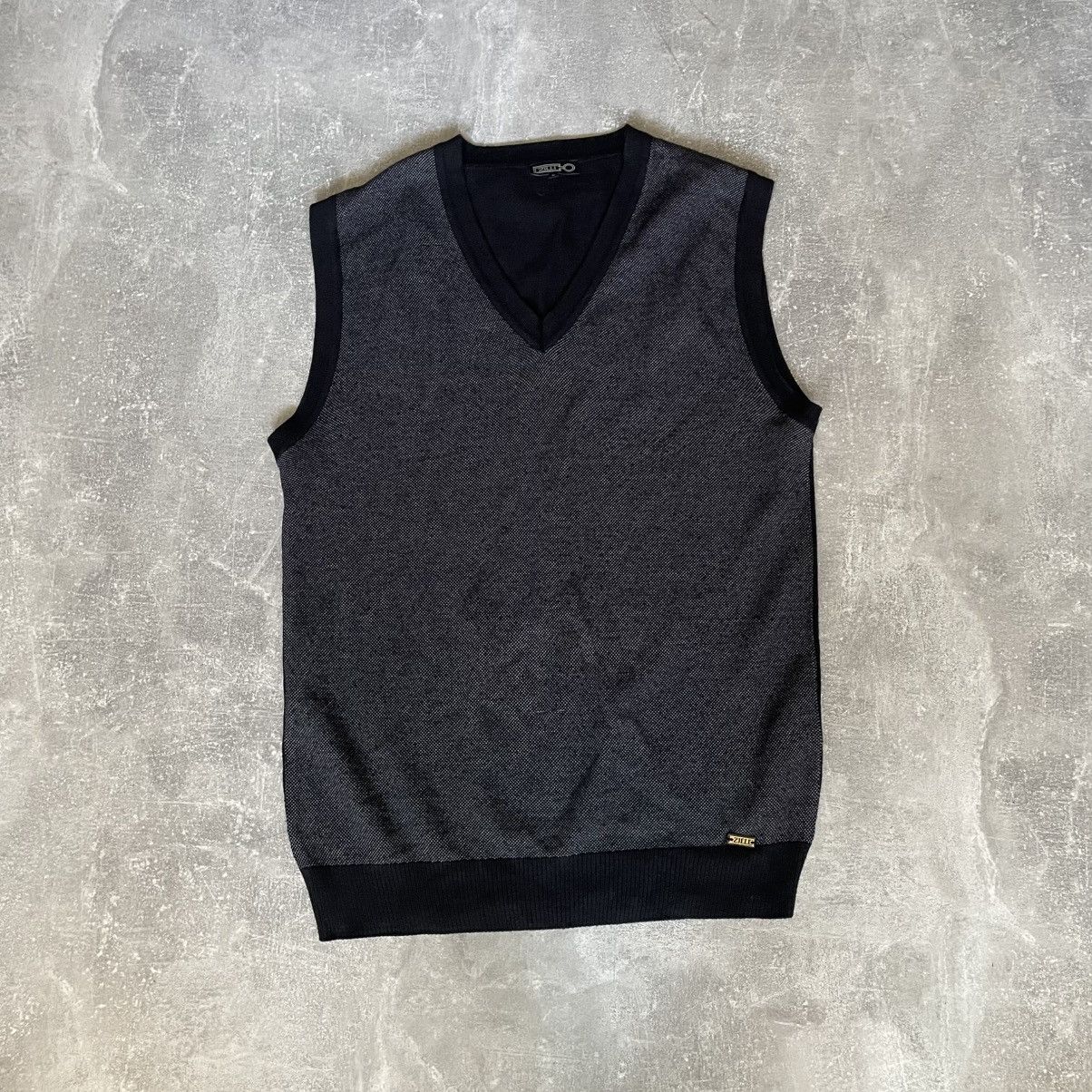 Zilli ZILLI POLO SWEATER VINTAGE VEST KNIT CARDIGAN WOOL old Size US L / EU 52-54 / 3 - 1 Thumbnail