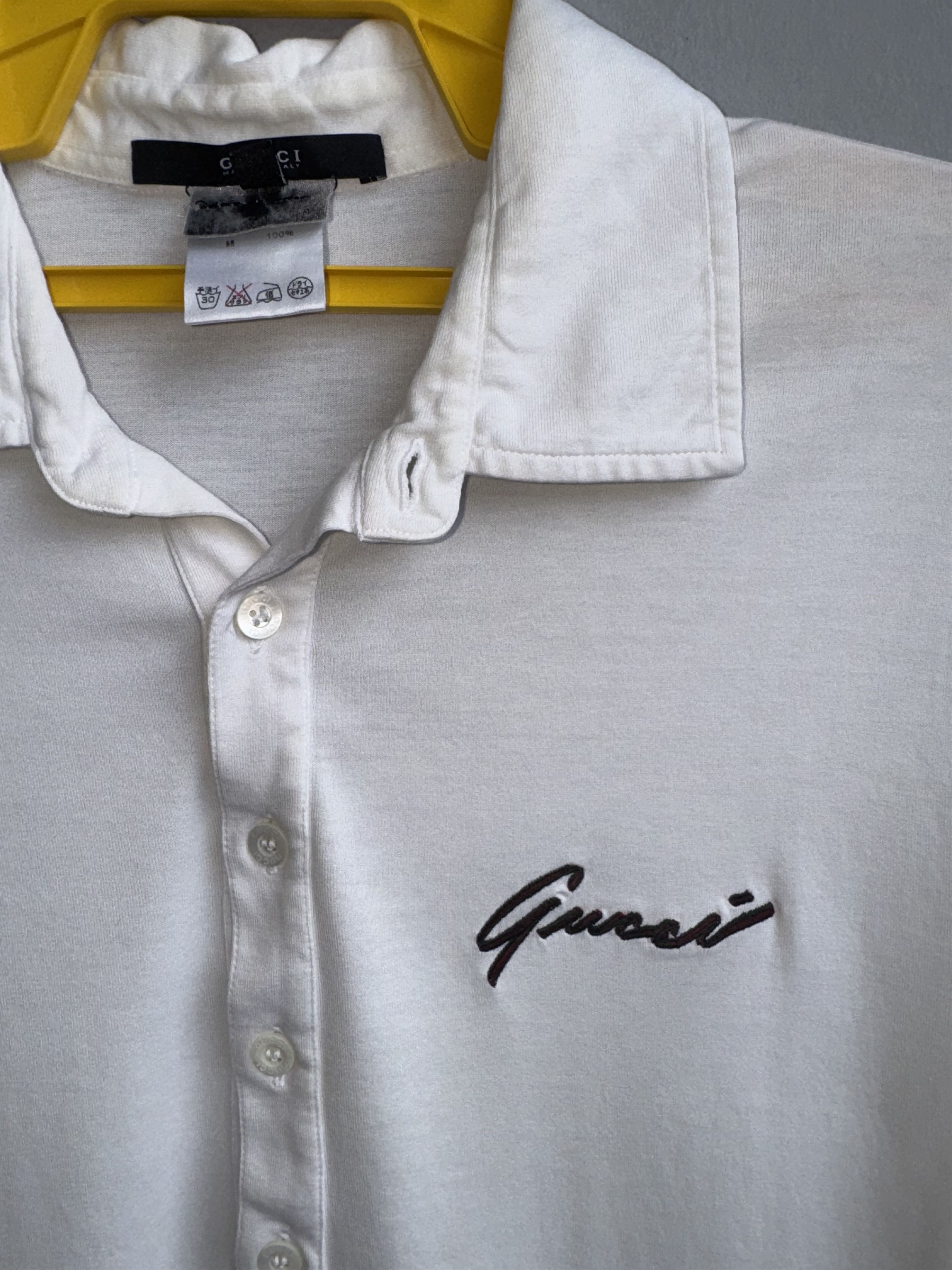Gucci Gucci Luxury Polo Vintage Shirt Size L / US 10 / IT 46 - 5 Thumbnail