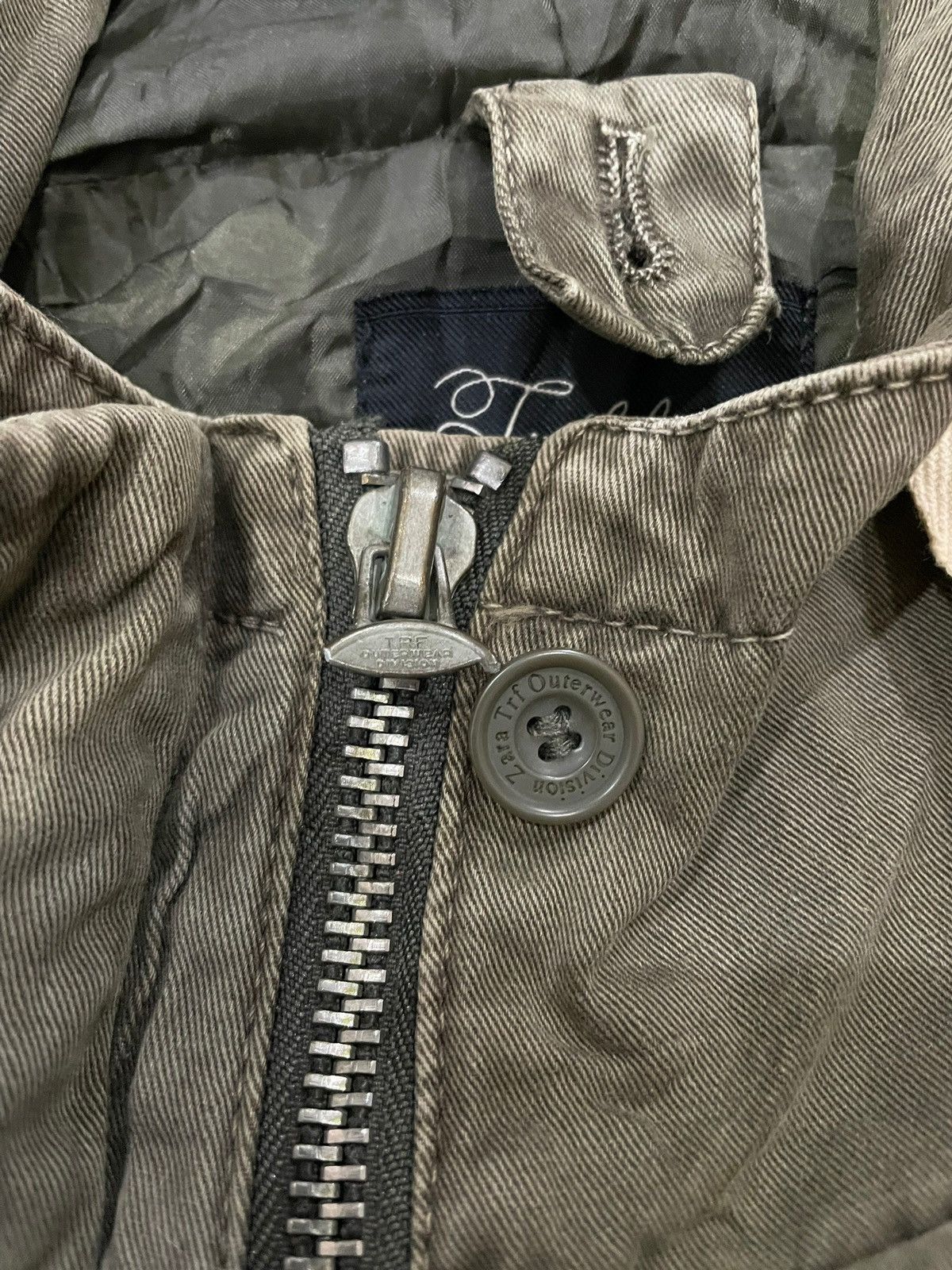 If Six Was Nine × Seditionaries × Zara Y2K Zara Trafaluc Men Zipped Hooded Parka Punk Jacket Size US S / EU 44-46 / 1 - 9 Thumbnail