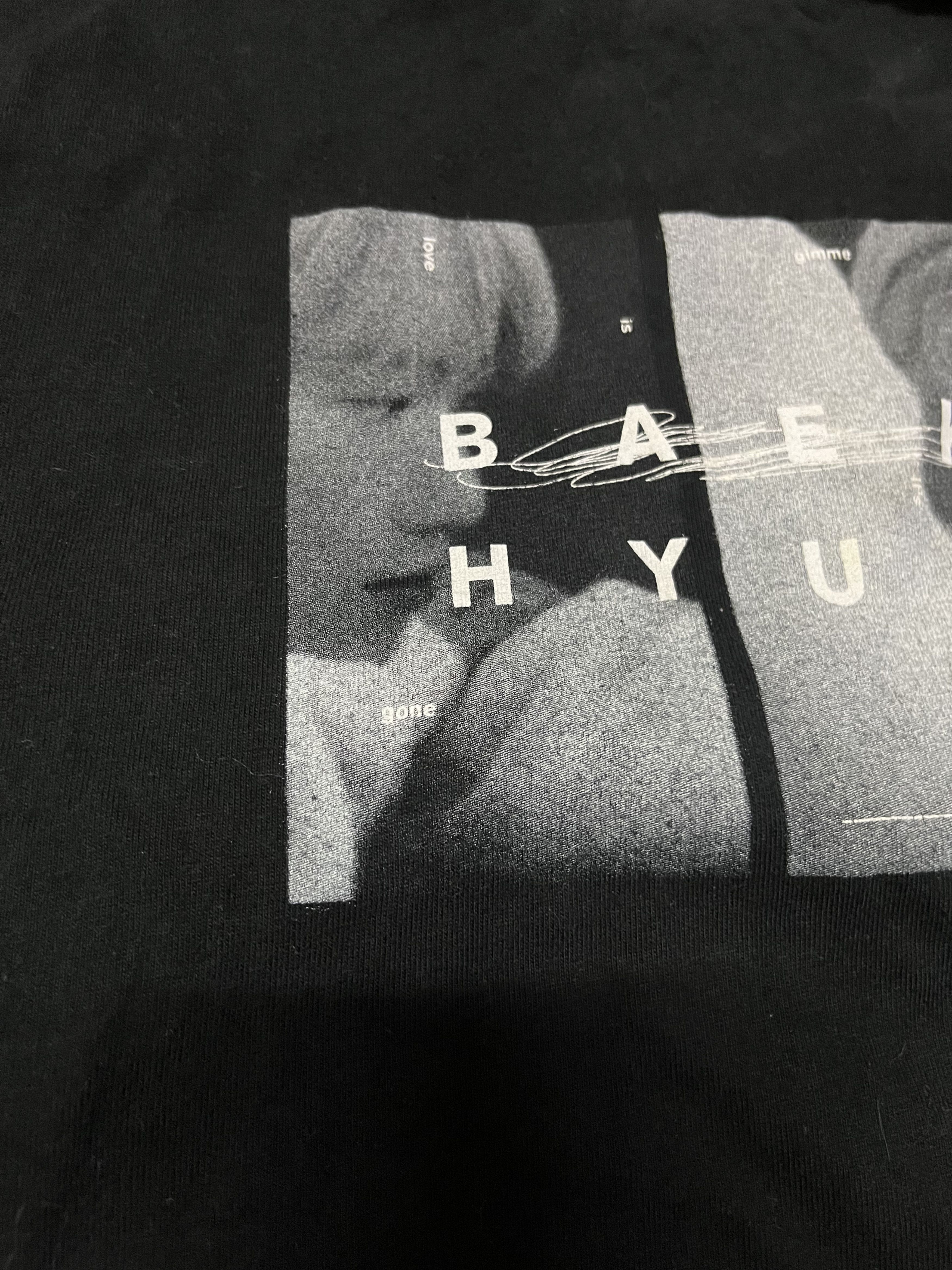 Band Tees × Japanese Brand Vintage Bark Hyun Gone Over Black Long Sleeve Size US M / EU 48-50 / 2 - 9 Thumbnail
