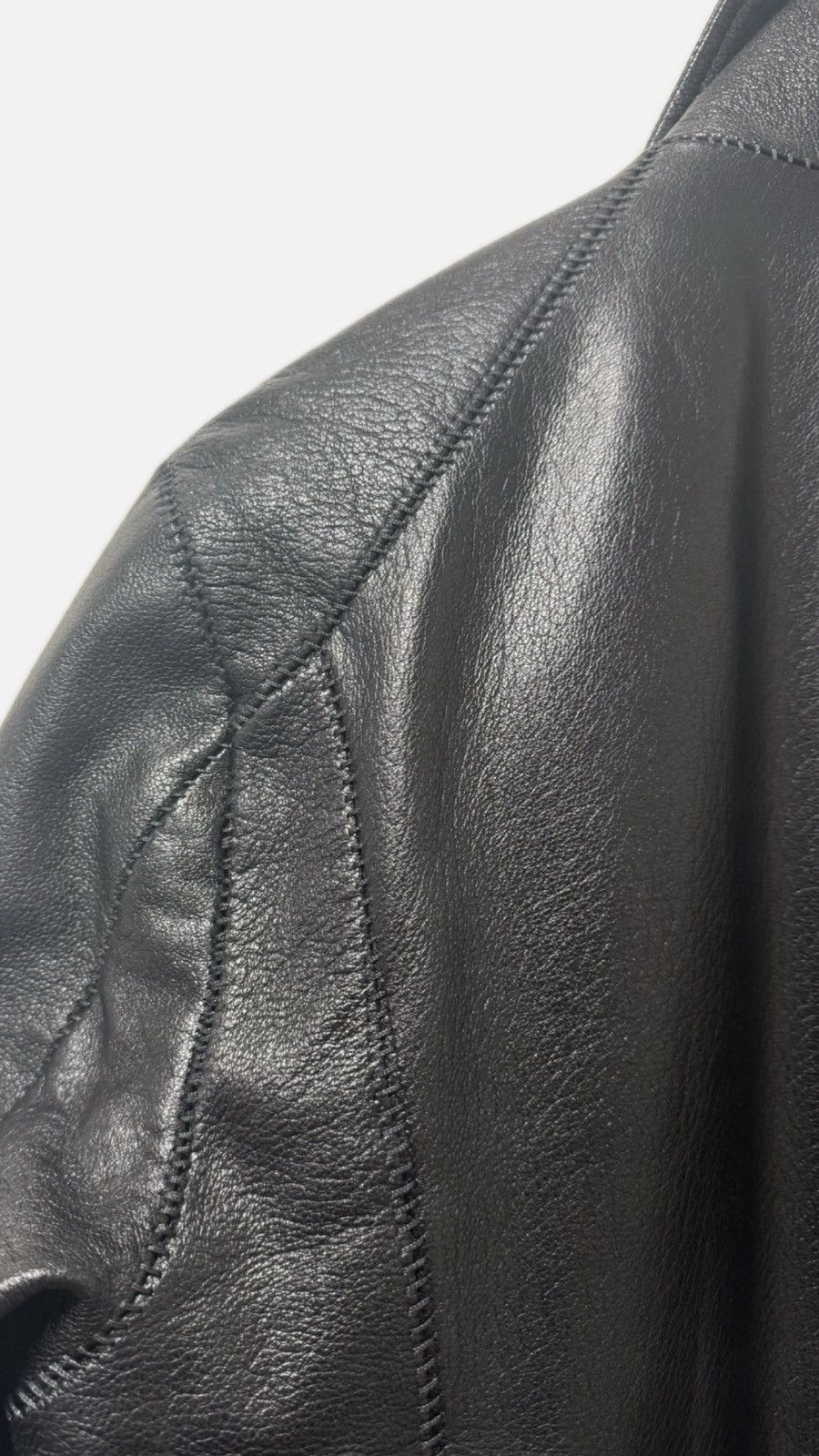 Zam Barrett Zam Barrett Minimalist Leather Jacket 46 Size US M / EU 48-50 / 2 - 4 Thumbnail