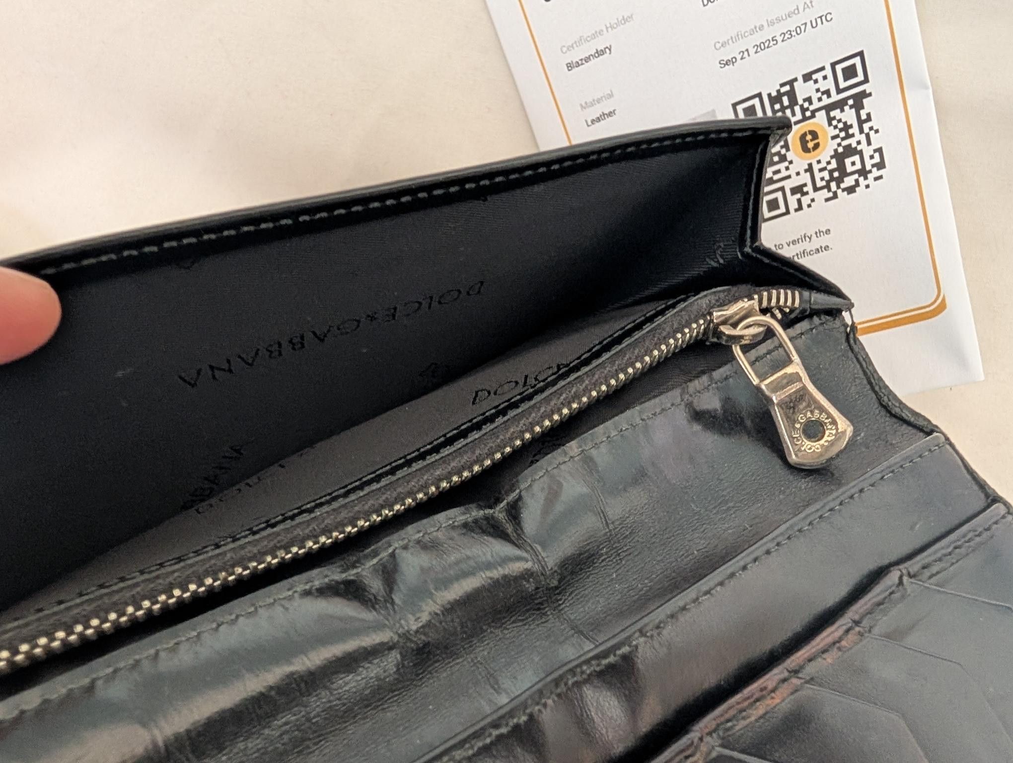 Dolce & Gabbana Authentic Dolce & Gabbana Long Wallet Size ONE SIZE - 7 Thumbnail