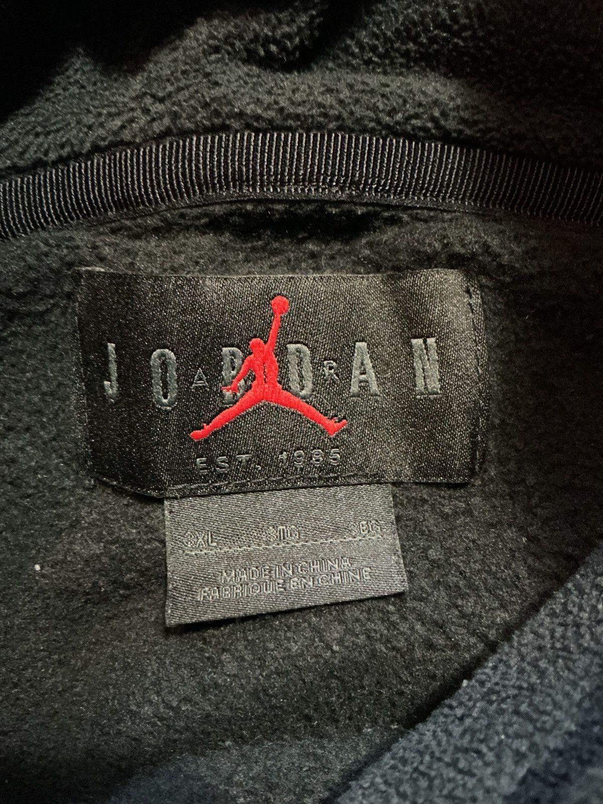 Jordan Brand Air Jordan Nike Jumpman Logo 3 Peat NBA World Champs Hoodie Size US XXL / EU 58 / 5 - 7 Thumbnail