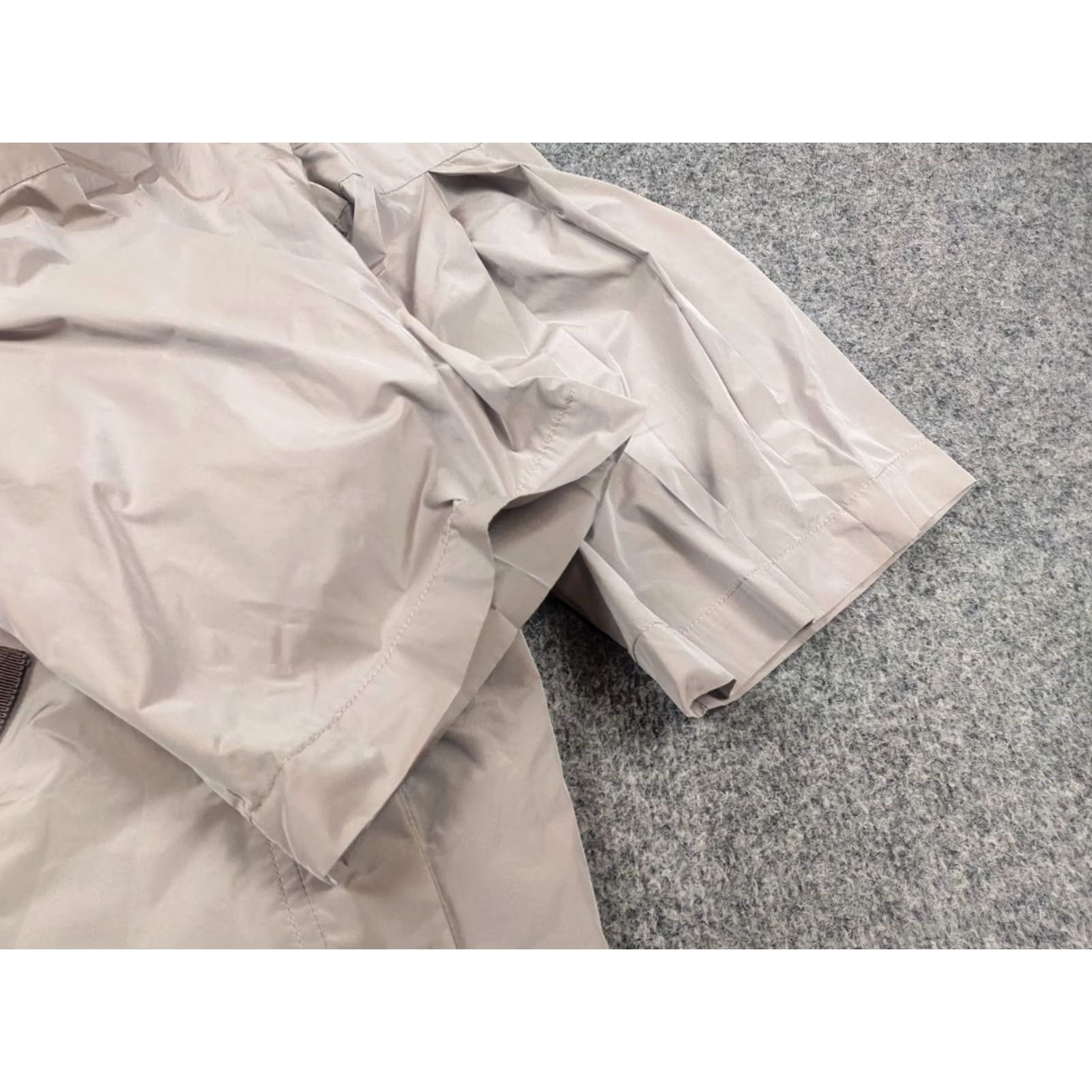 Fabiana Filippi Fabiana Filippi Italy Design Jacket Coat Wrap-Around Belt Champagne Color L Size L / US 10 / IT 46 - 7 Thumbnail