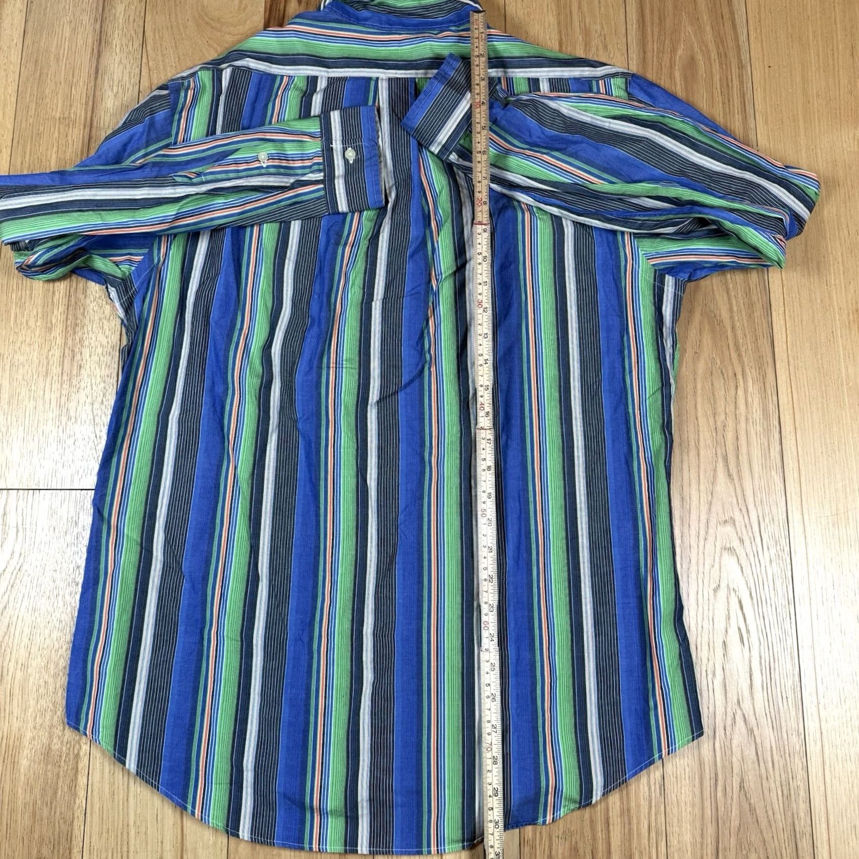 Polo Ralph Lauren VTG Polo Ralph Lauren Golf Button-Up Shirt Mens Large Multicolor Stripe Long Sleeve L Shirt Mens Mens Shirts Size US L / EU 52-54 / 3 - 7 Thumbnail
