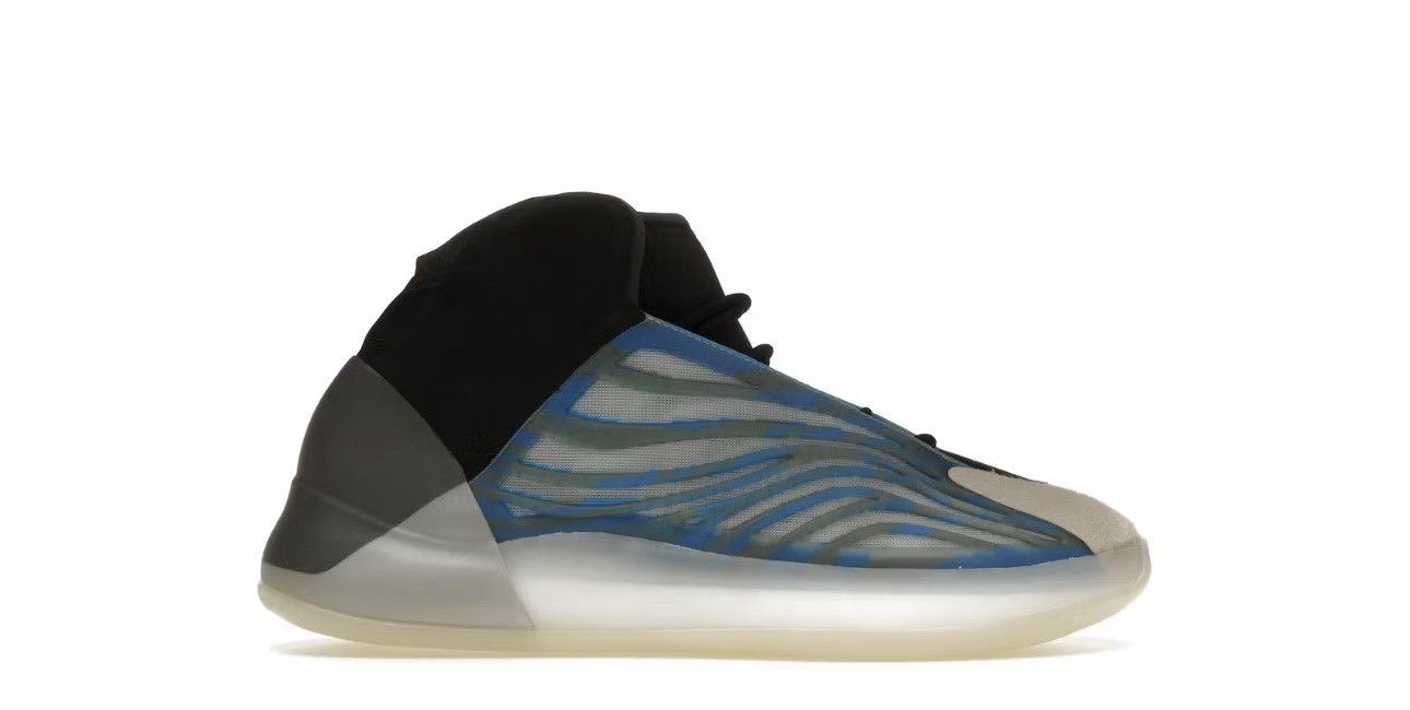 adidas gazelle silver green womens Adidas Yeezy QNTM Mist Slate Basketball Sneakers main image 1