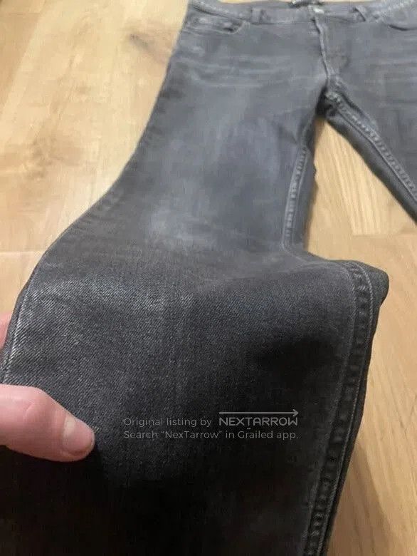Balenciaga balenciaga waxed grey skinny jeans prototype. Size US 30 / EU 46 - 4 Thumbnail