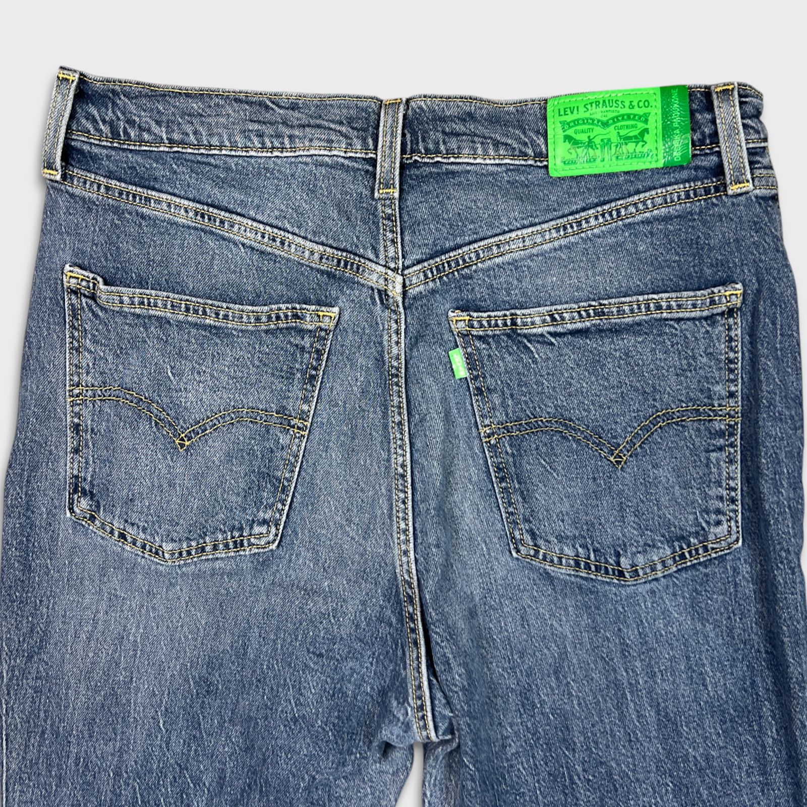 Levi's × Vintage Levi's x Deepika Padukone Jeans 32x30 Wide Leg Denim Pant Size 32" / US 10 / IT 46 - 6 Thumbnail