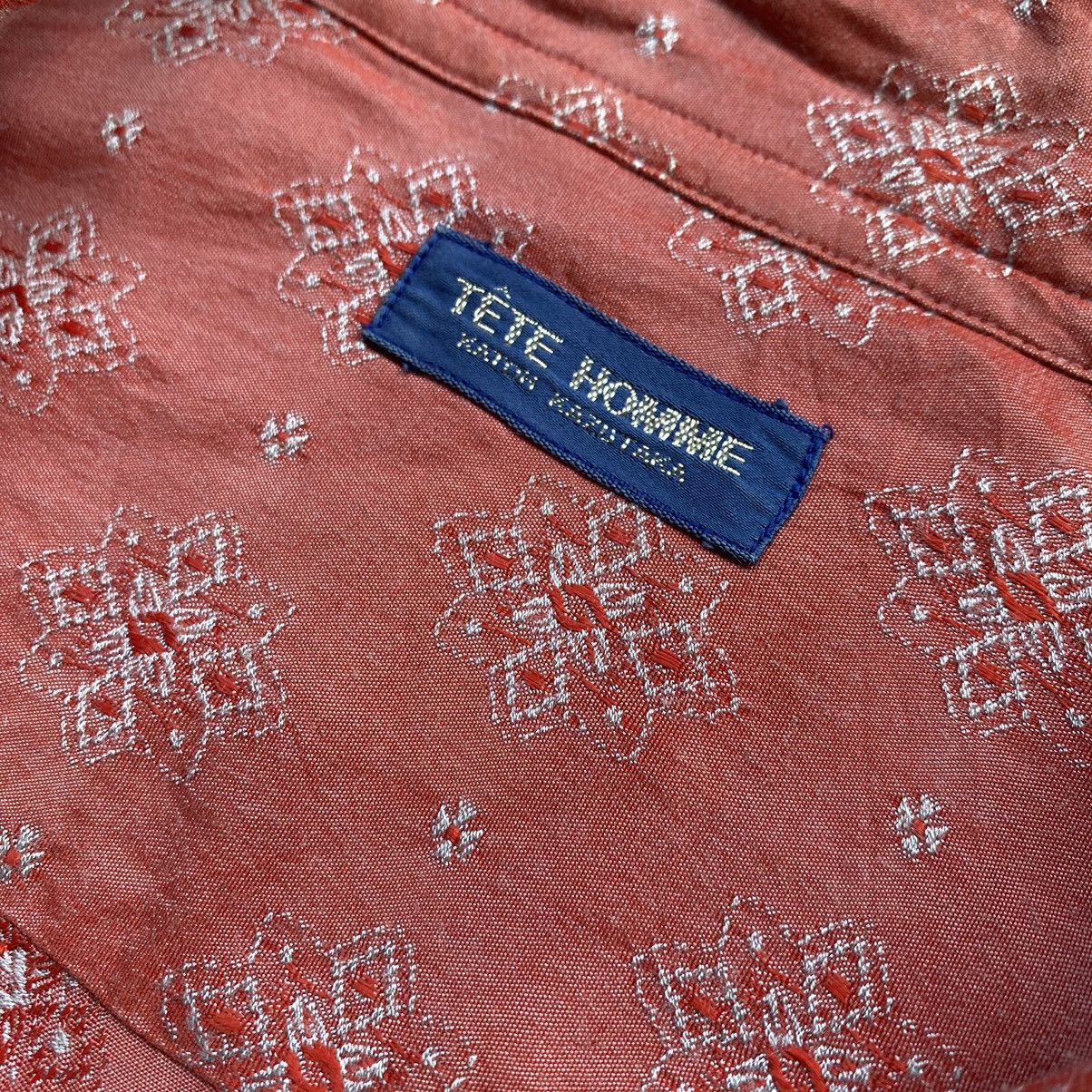 Issey Miyake 🔥VTG ISSEY MIYAKE TETE HOMME KATOH KAZUTAKA MOTIF DESIGN. Size US L / EU 52-54 / 3 - 5 Thumbnail