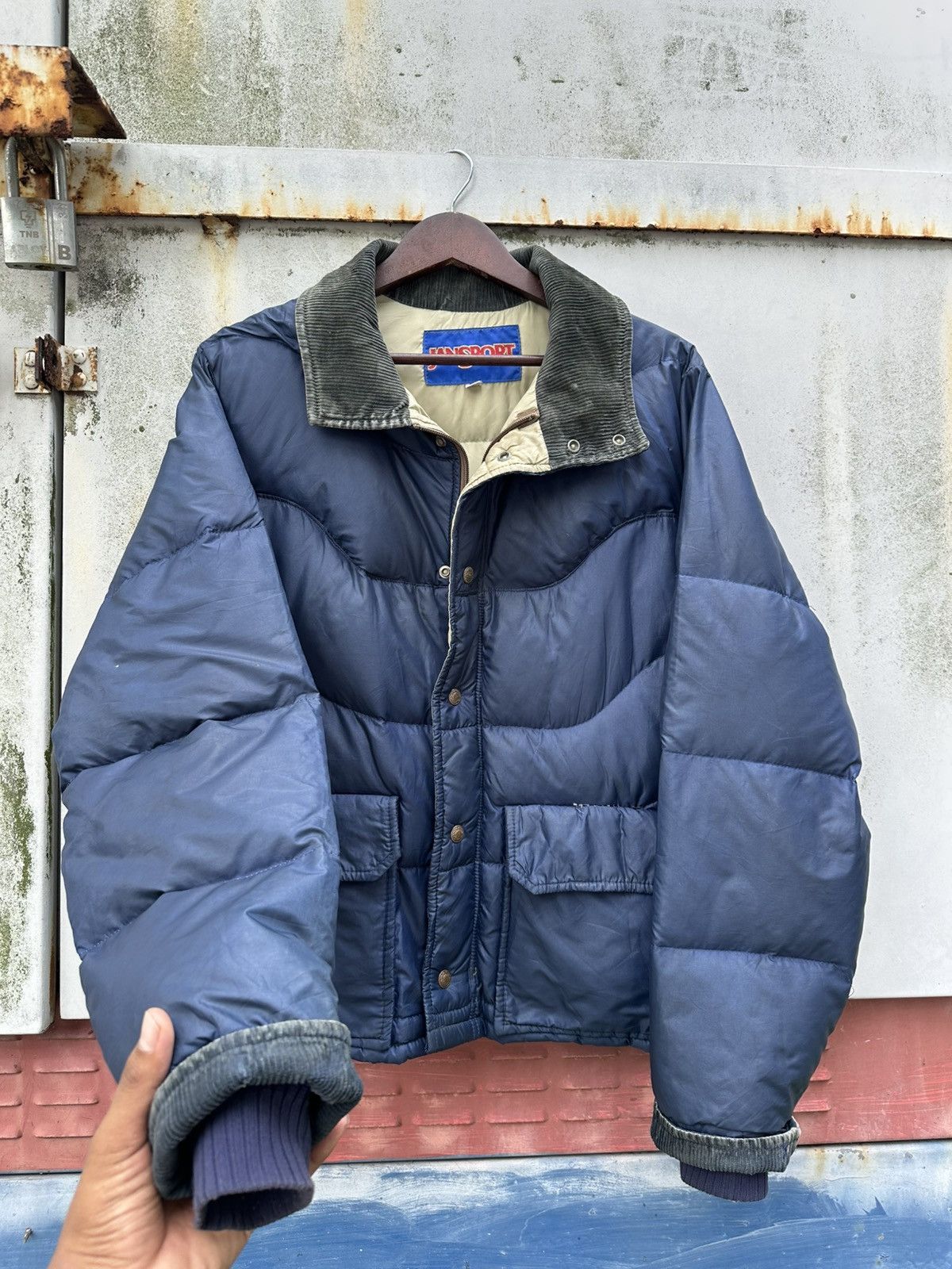 Vintage 👹Vintage 90’s Jansport Bubble Puffer Jacket Size US M / EU 48-50 / 2 - 6 Thumbnail
