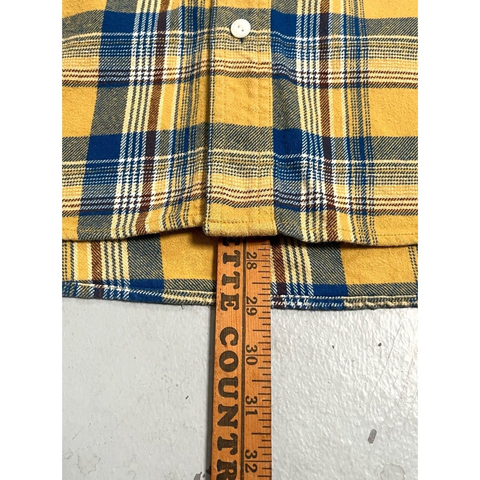 Beams Plus Beams Japan Mid-Heavy Cotton Rayon Flannel Check Work Shirt Vintage Style L Mens Size US L / EU 52-54 / 3 - 2 Thumbnail