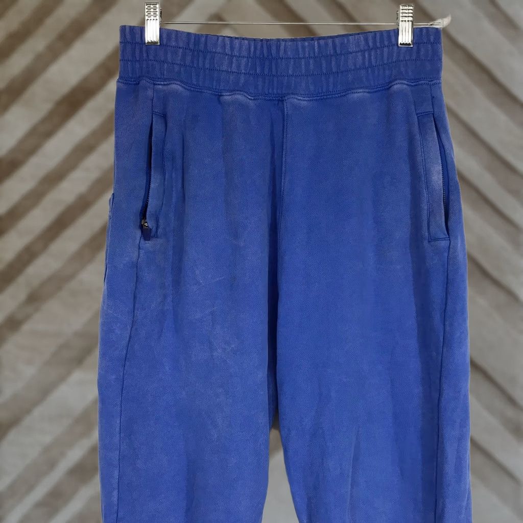 Free People VINTAGE Free People Movement Sweatpants Blue Acid Wash Joggers Zipper Pocket Women's S Slim Pockets Athleticwear Casual Track Pants Size 28" / US 6 / IT 42 - 1 Thumbnail
