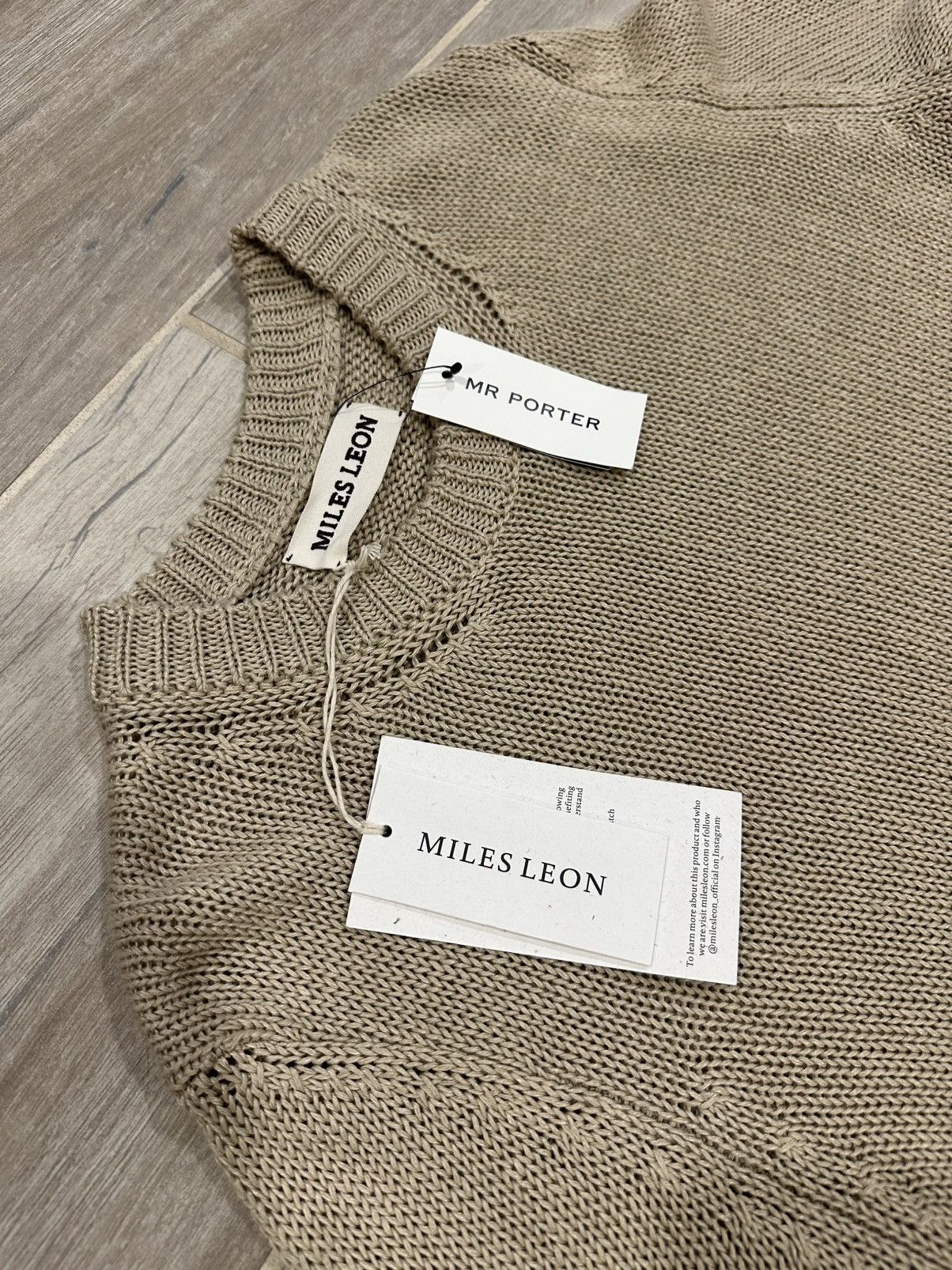 Other Miles Leon Knit Sweater Size US XL / EU 56 / 4 - 2 Thumbnail