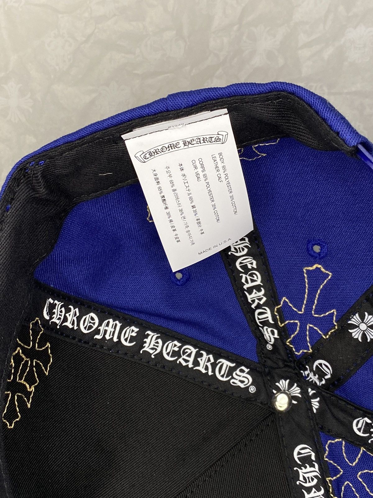 Chrome Hearts Chrome Hearts cross patch hat Size ONE SIZE - 6 Thumbnail