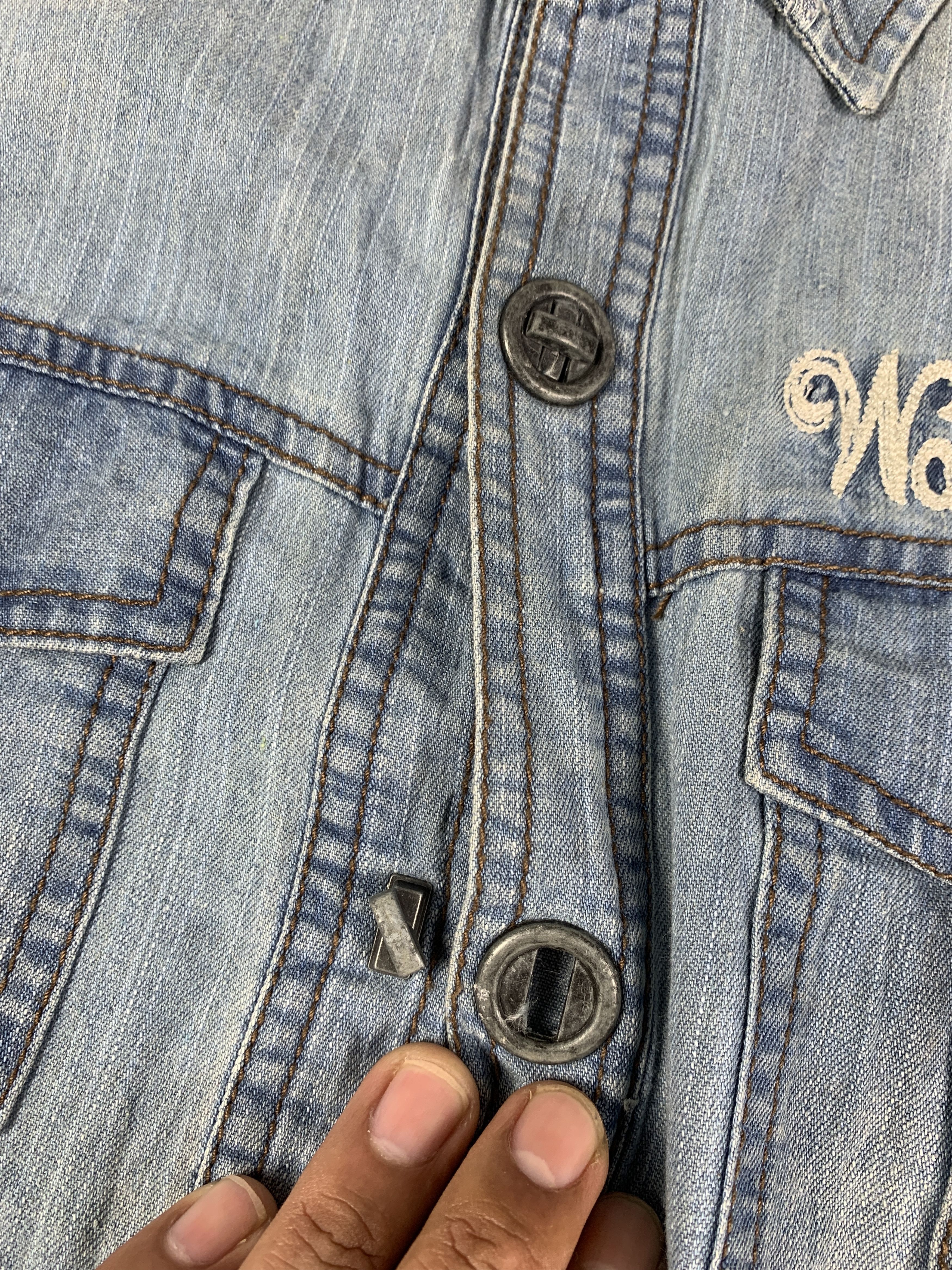 In The Attic In The Attic Blue Jeans Type Shirt (L) Size US M / EU 48-50 / 2 - 5 Thumbnail