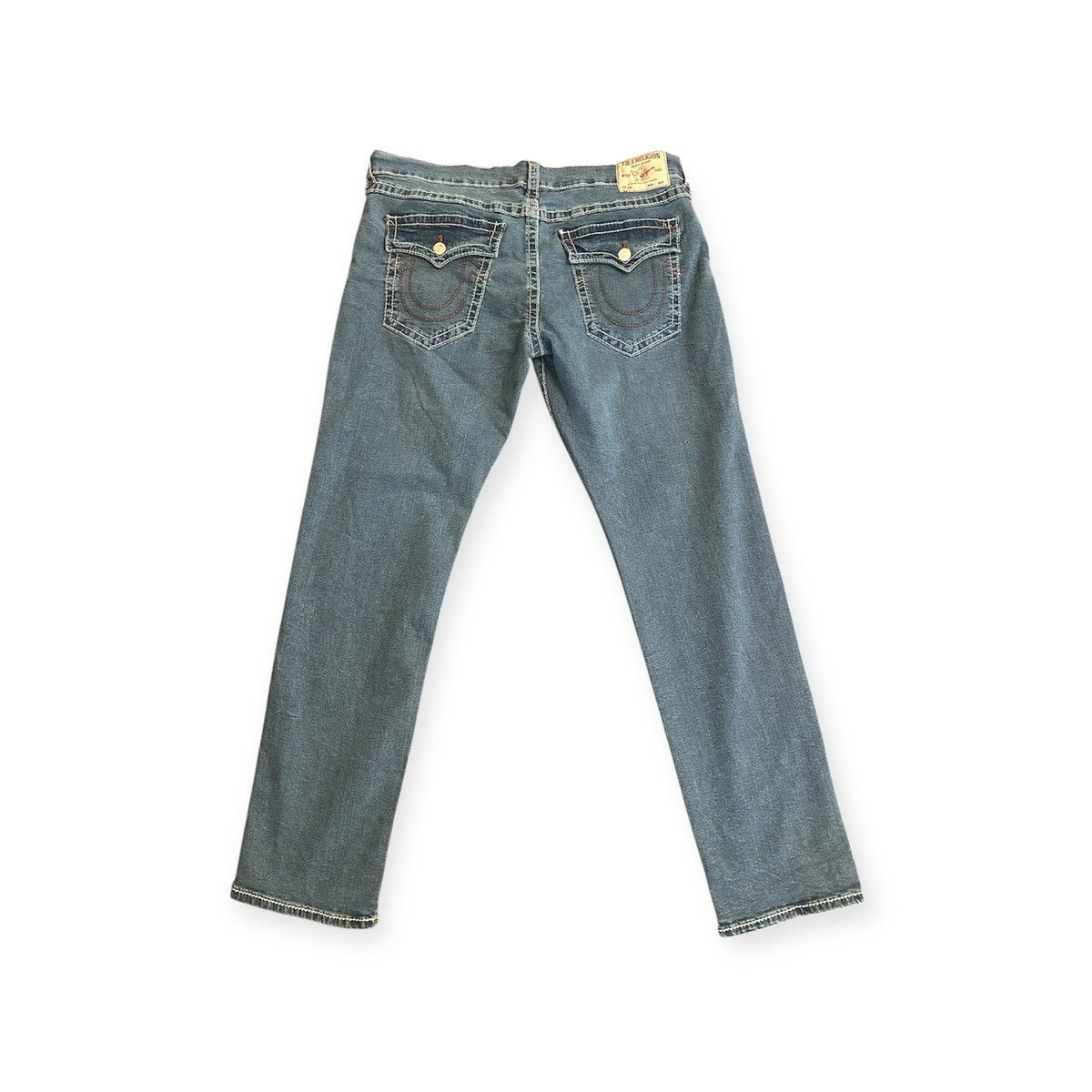 True Religion True Religion Men's Geno Relaxed Slim Jeans Size US 40 / EU 56 - 2 Thumbnail