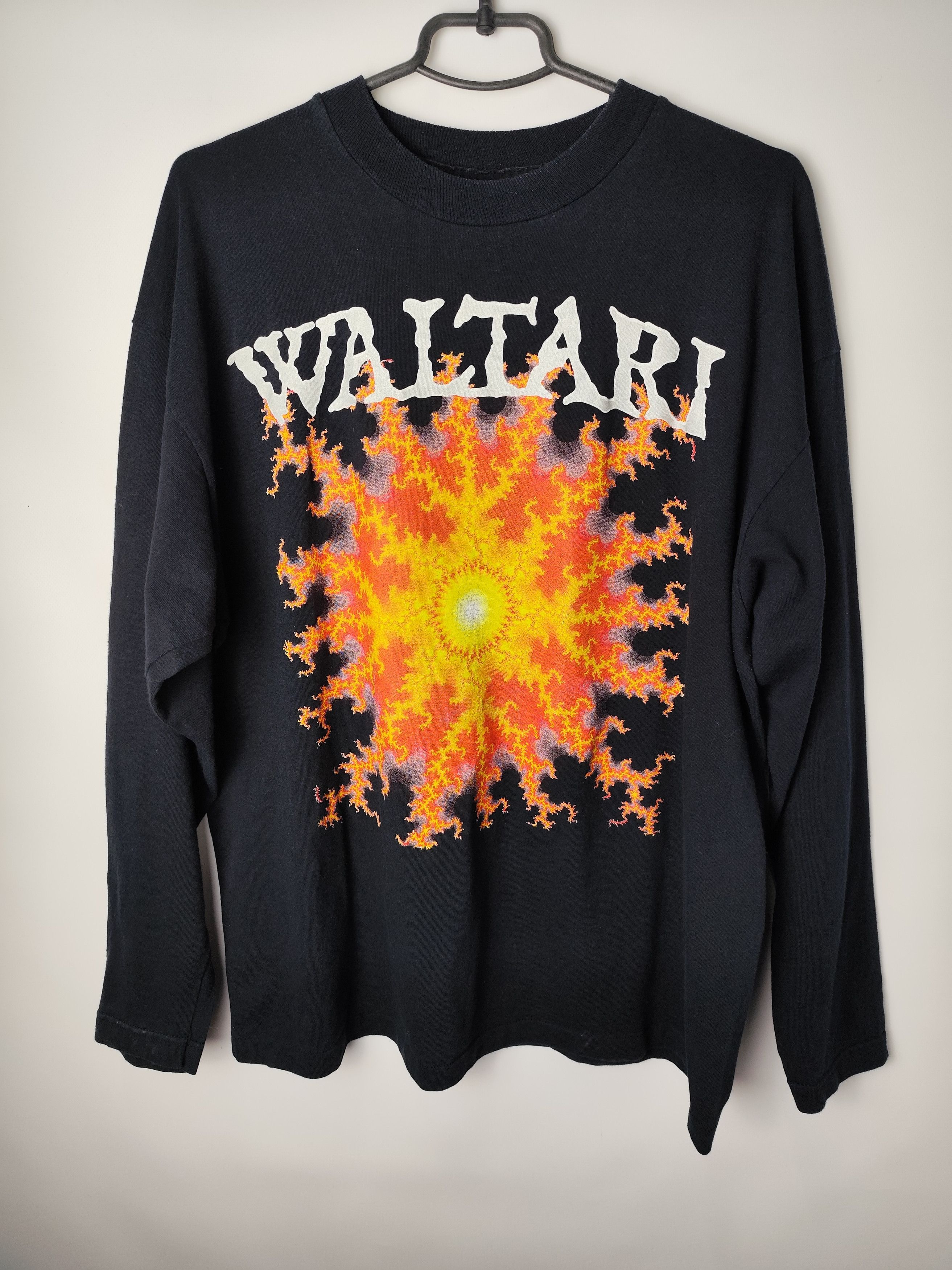 Band Tees Streetwear Vintage 1990's Waltari Tour Long Sleeve Size US XL / EU 56 / 4 - 1 Thumbnail