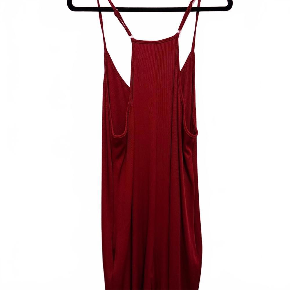 Designer Chic Red Spaghetti Strap Dress Size 4XL / US 24-26 - 2 Thumbnail