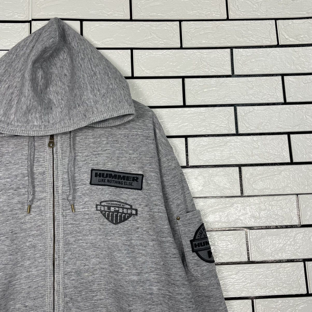 Japanese Brand Hummer Big Logo Pullover Hoodie Size US XL / EU 56 / 4 - 5 Thumbnail