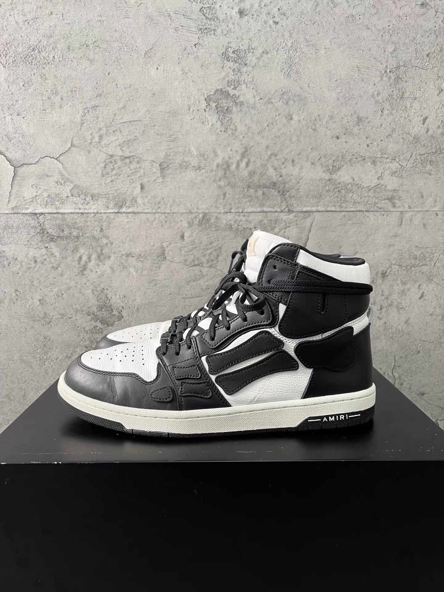 Amiri Amiri High-top Skeleton Shoes K34 Size US 13 / EU 46 - 4 Thumbnail