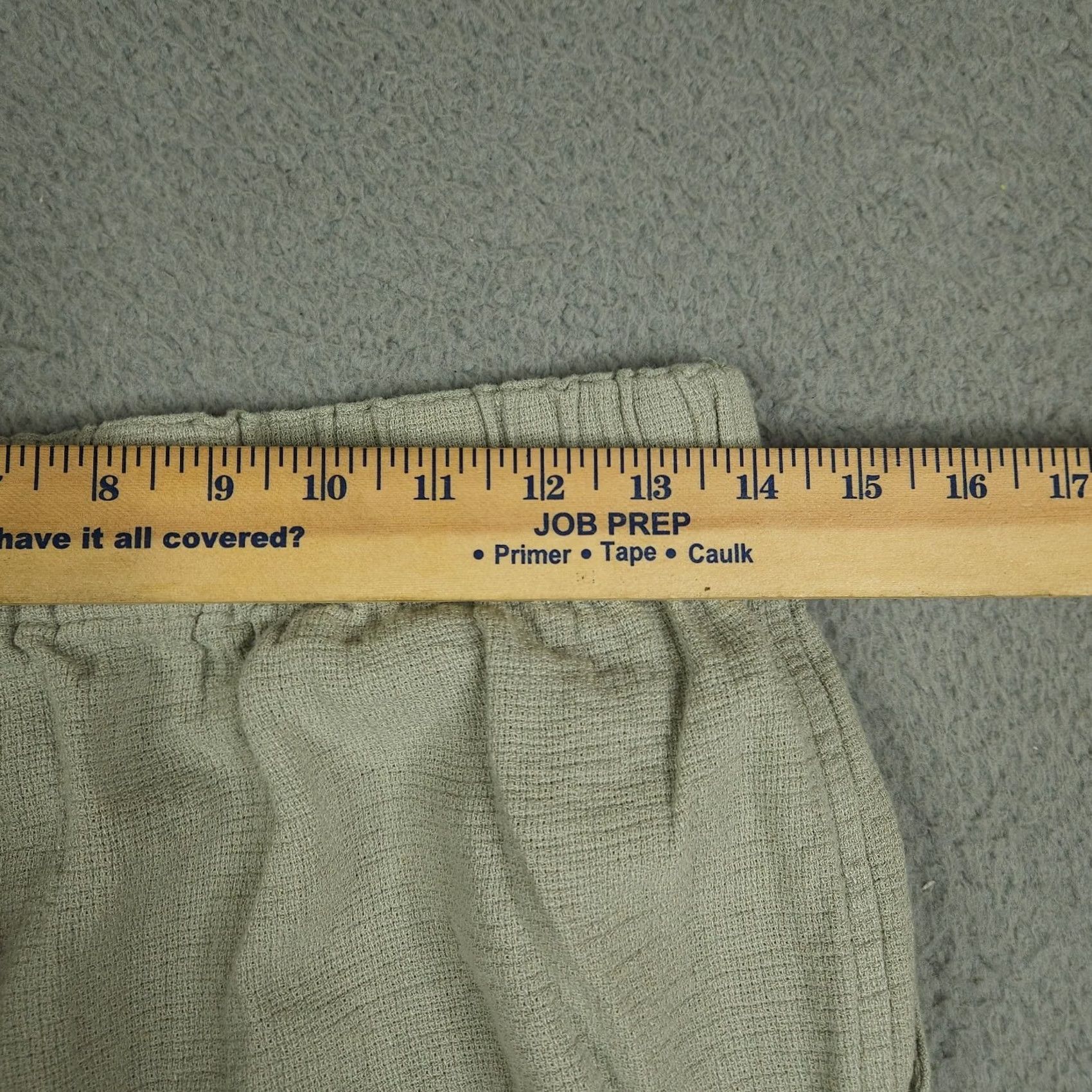 Madewell Madewell Pants Women's Wide-Leg Cropped Sage Green Linen Blend M Casual Outdoor 90s? Size 32" / US 10 / IT 46 - 5 Thumbnail