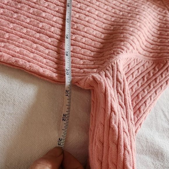 Vintage Anne Klein Sport Stretch Pink Turtleneck Long Sleeve Sz. XL Size XL / US 12-14 / IT 48-50 - 9 Thumbnail