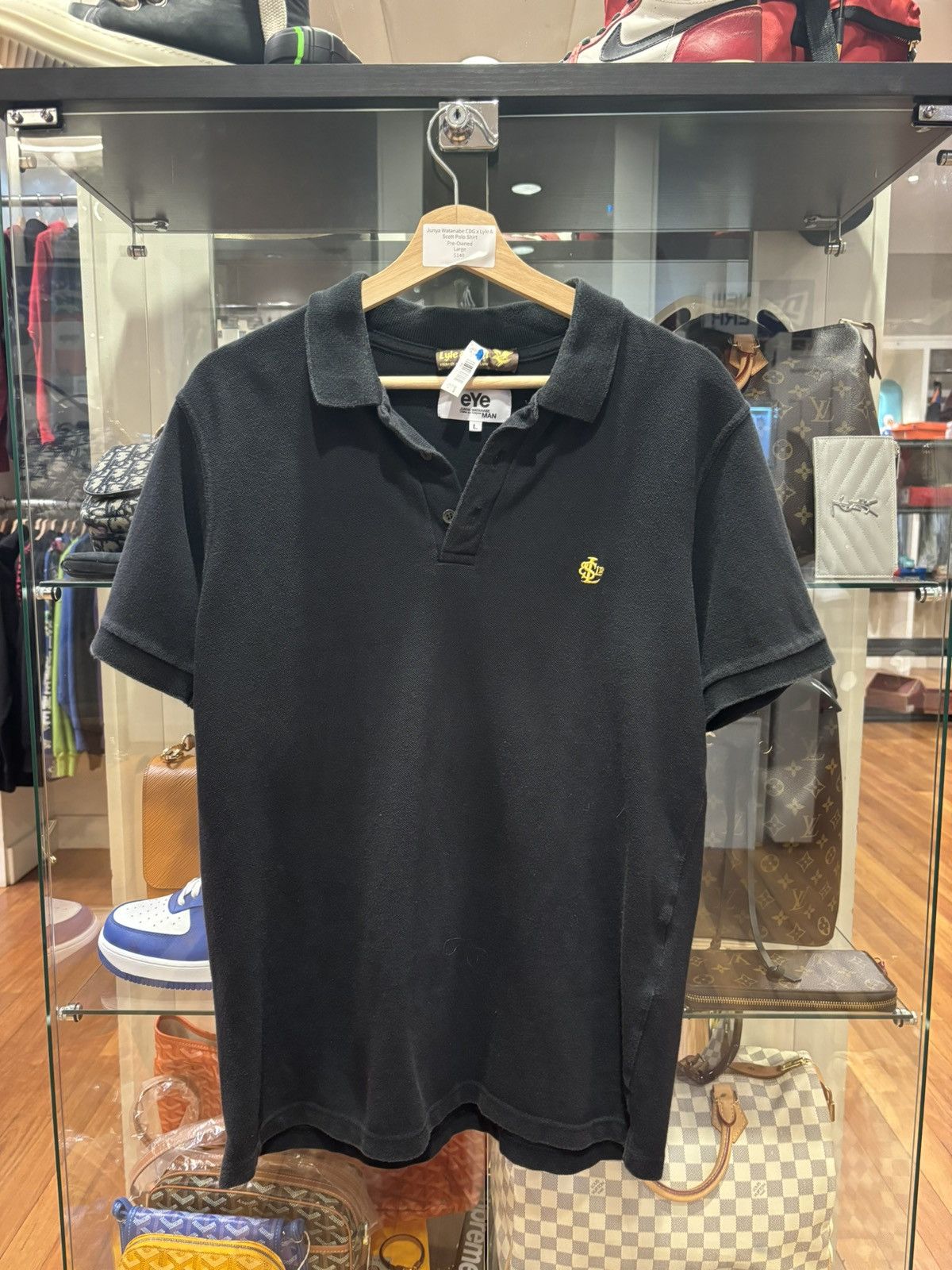 Comme des Garcons Junya Watanabe CDG x Lyle & Scott Polo Shirt Size US L / EU 52-54 / 3 - 1 Thumbnail