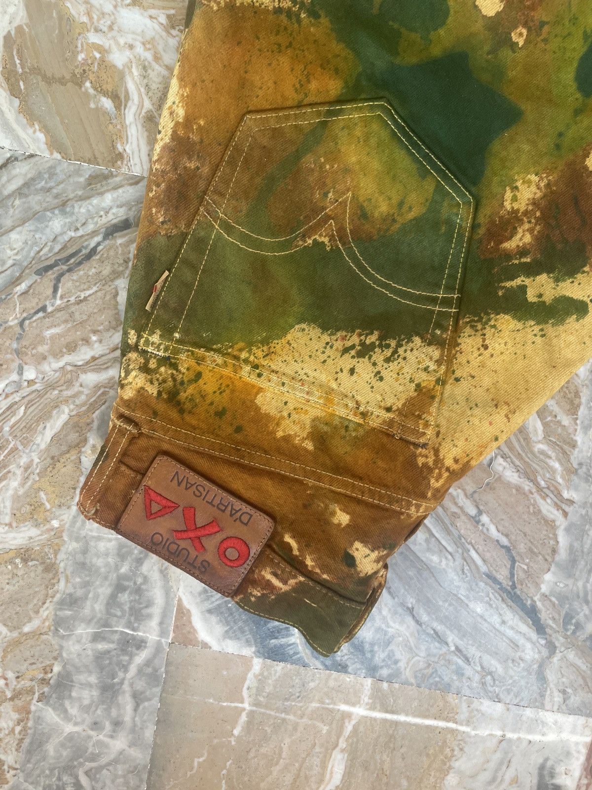 Studio D'Artisan Studio D’Artisan – “Canvas Painted Workwear” Limited Edition Size US 30 / EU 46 - 6 Thumbnail