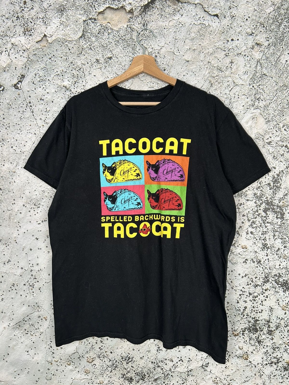 Vintage Vintage Tacocat Graphic Tee Streetwear Alternative Grunge Size US M / EU 48-50 / 2 - 1 Thumbnail