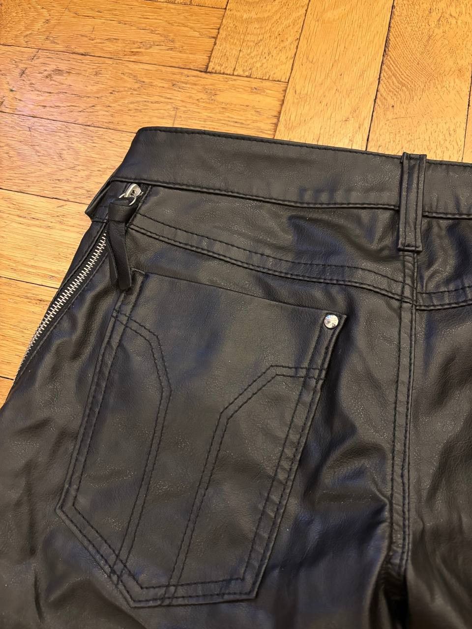 Miss Sixty Miss sixty leather women pants NEW Y2K style Size 30" / US 8 / IT 44 - 21 Thumbnail