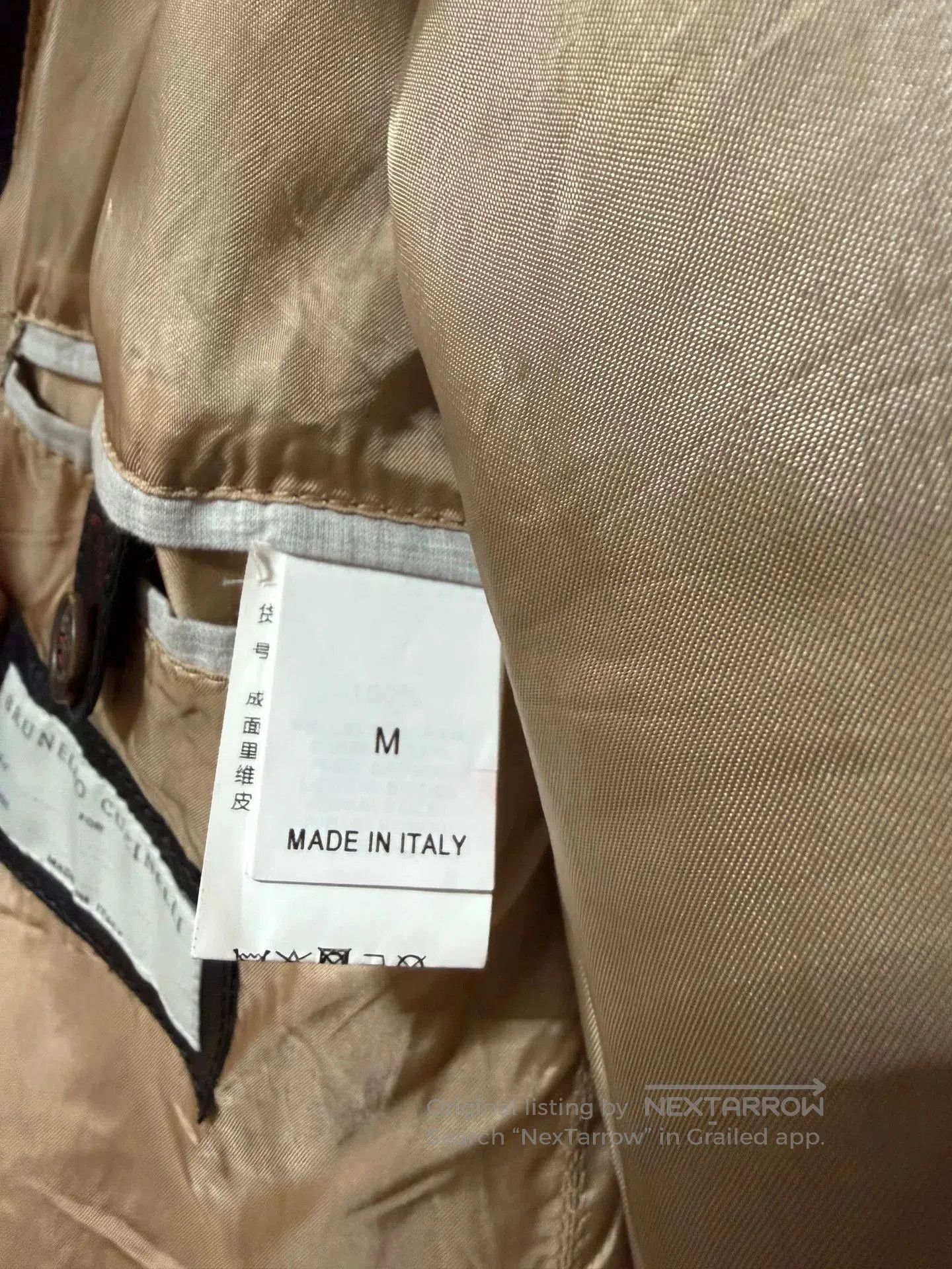 Brunello Cucinelli Brunello Cucinelli Napa Leather Jacket. Size US M / EU 48-50 / 2 - 4 Thumbnail