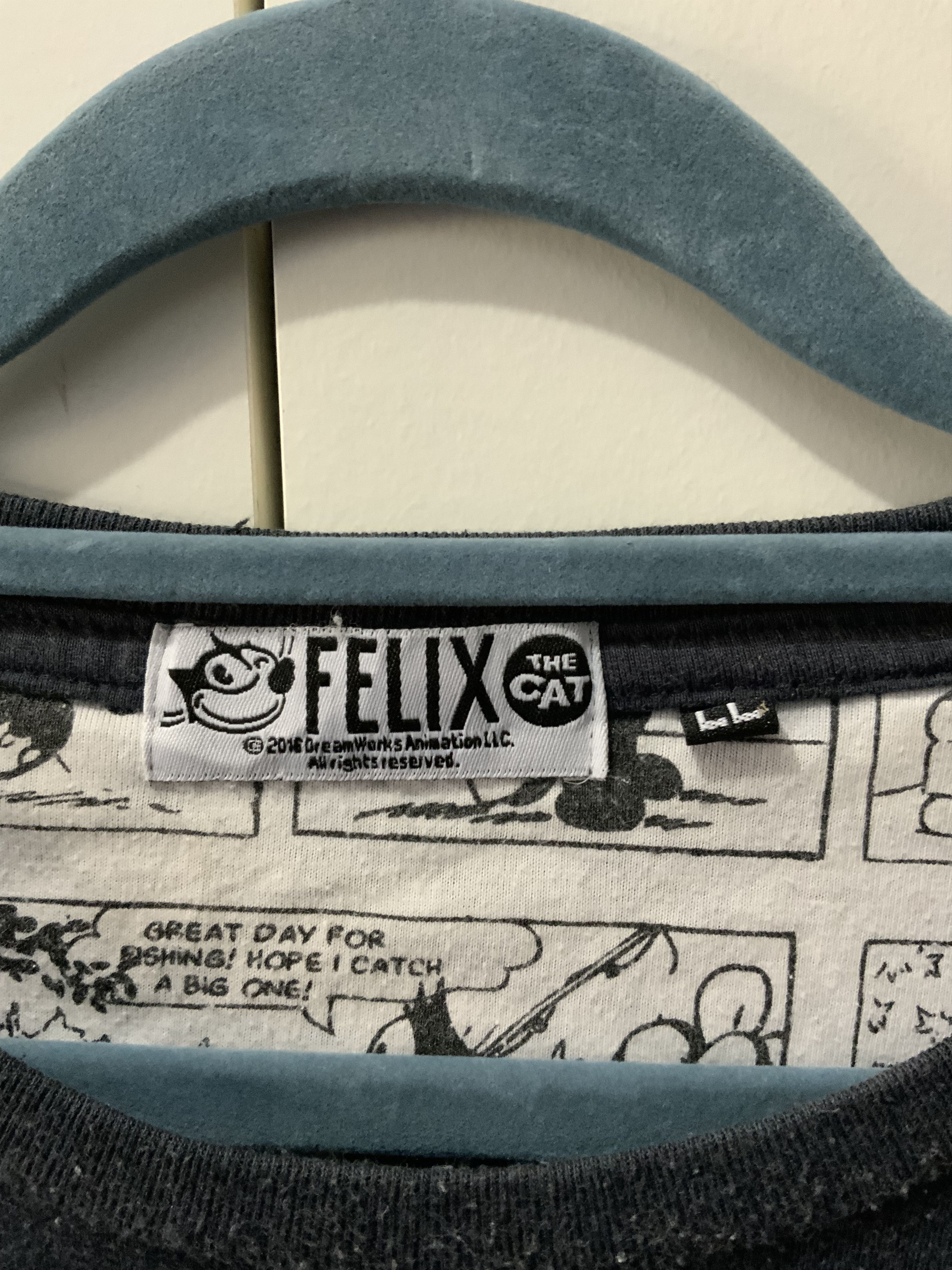 Cartoon Network Felix and The Cat USA Single Pocket Tee Size US L / EU 52-54 / 3 - 11 Thumbnail