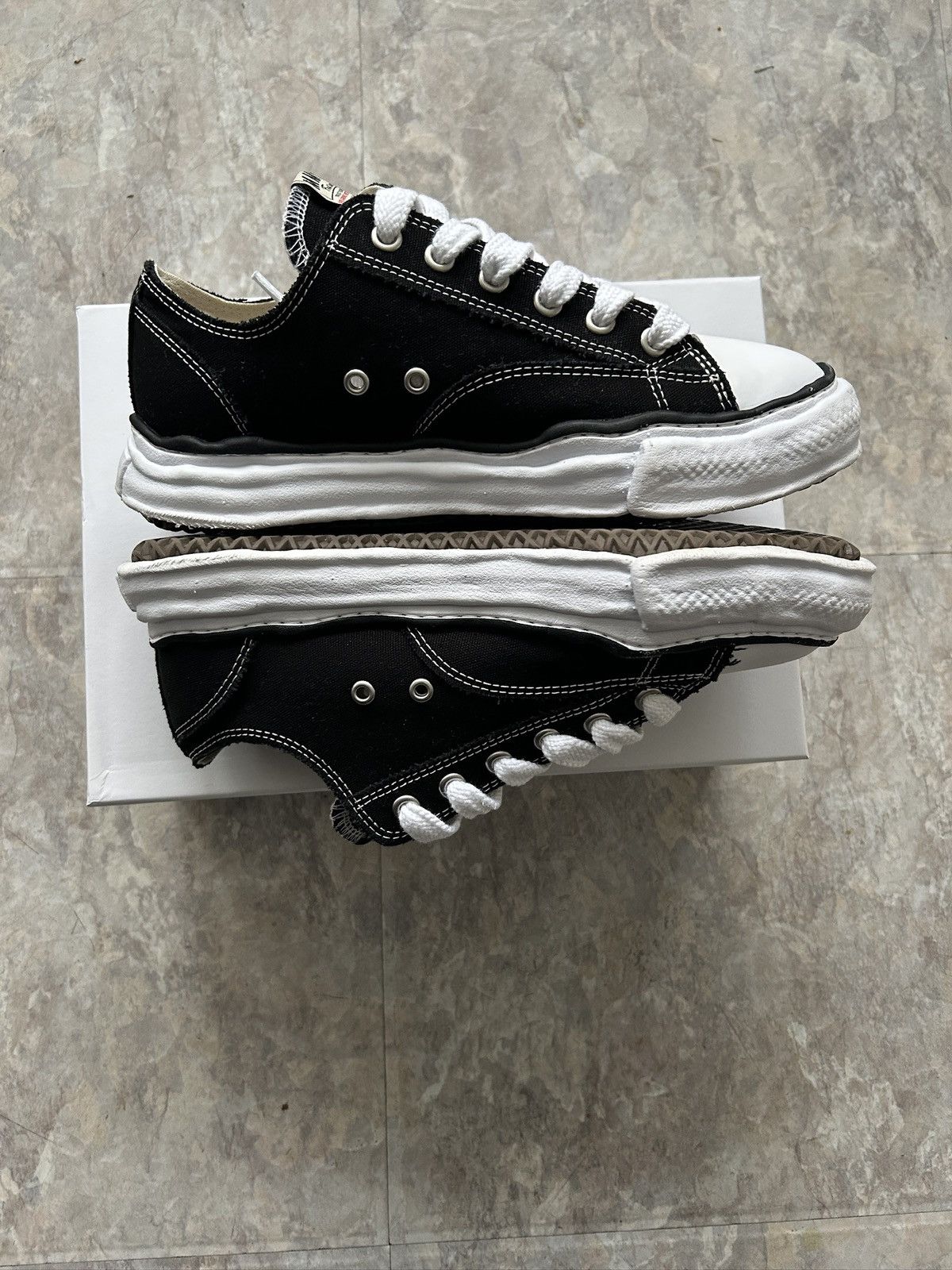 Maison MIHARA YASUHIRO Maison mihara yasuhiro sneakers black Size US 11 / EU 44 - 3 Thumbnail