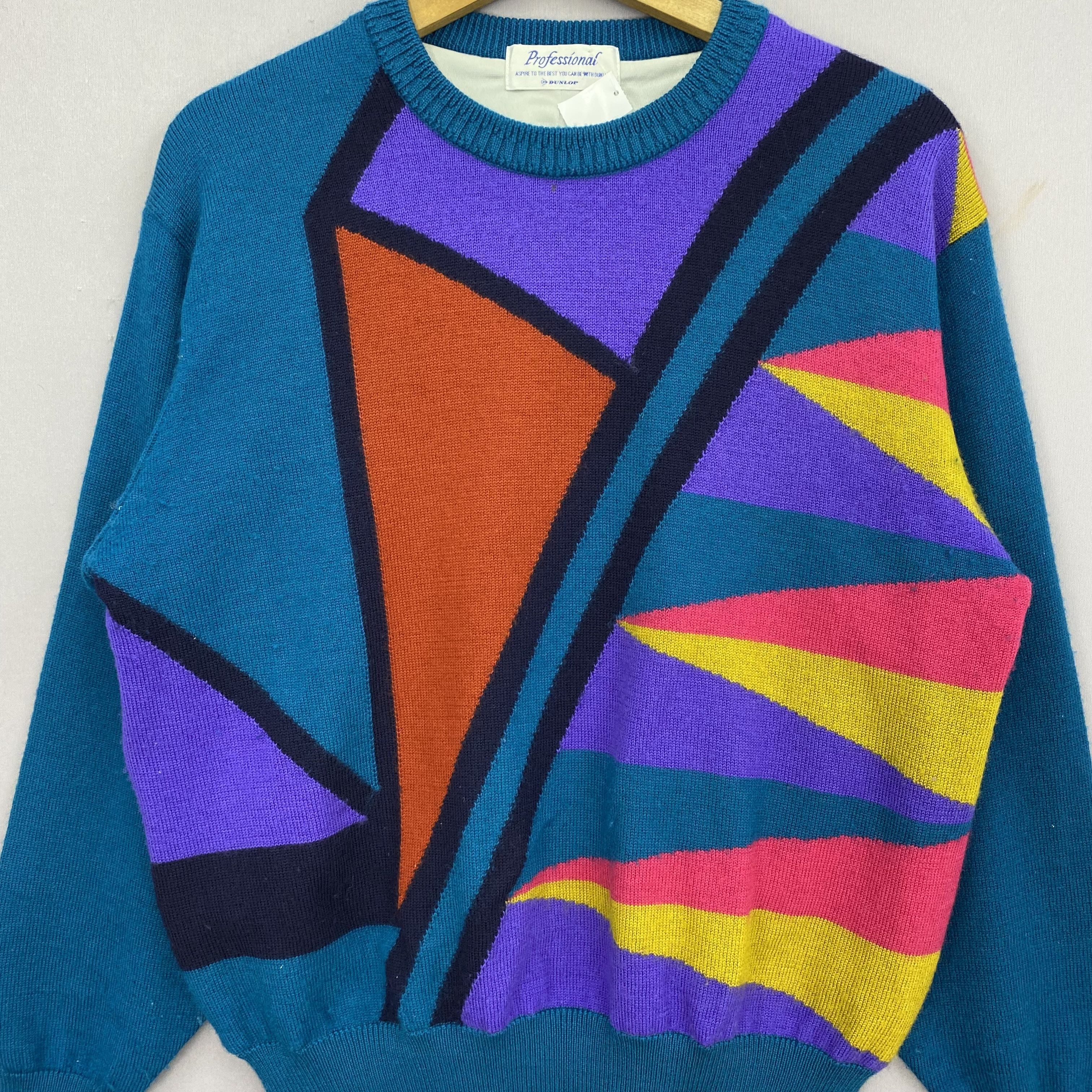 Dunlop Vintage Dunlop Knitwear Sweater Sweatshirt GF20431 Size US M / EU 48-50 / 2 - 3 Thumbnail