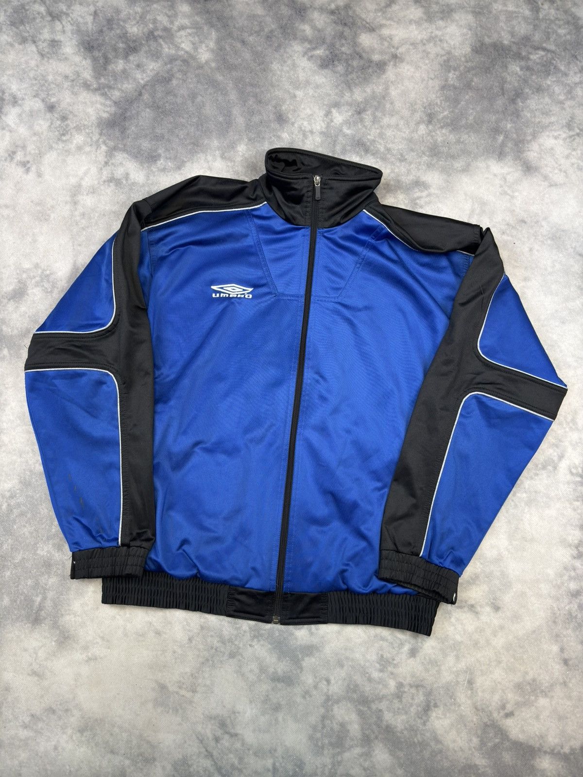 Umbro × Vintage Vintage 90s Umbro Big Logo Sweatshirt Y2K Jacket Soccer Size US L / EU 52-54 / 3 - 1 Thumbnail