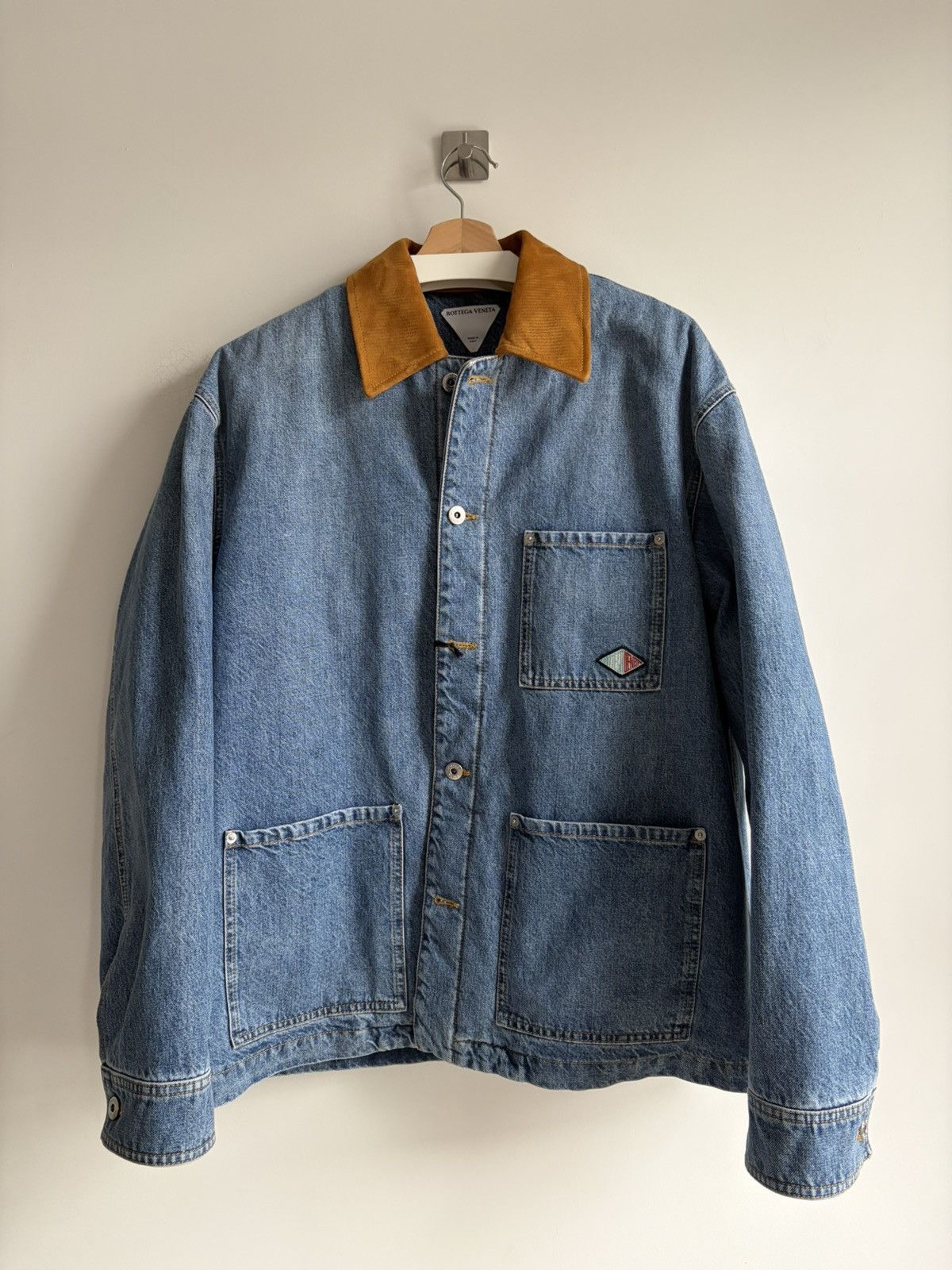 Bottega Veneta Bottega Vaneta padded Denim jacket Size US S / EU 44-46 / 1 - 1 Thumbnail