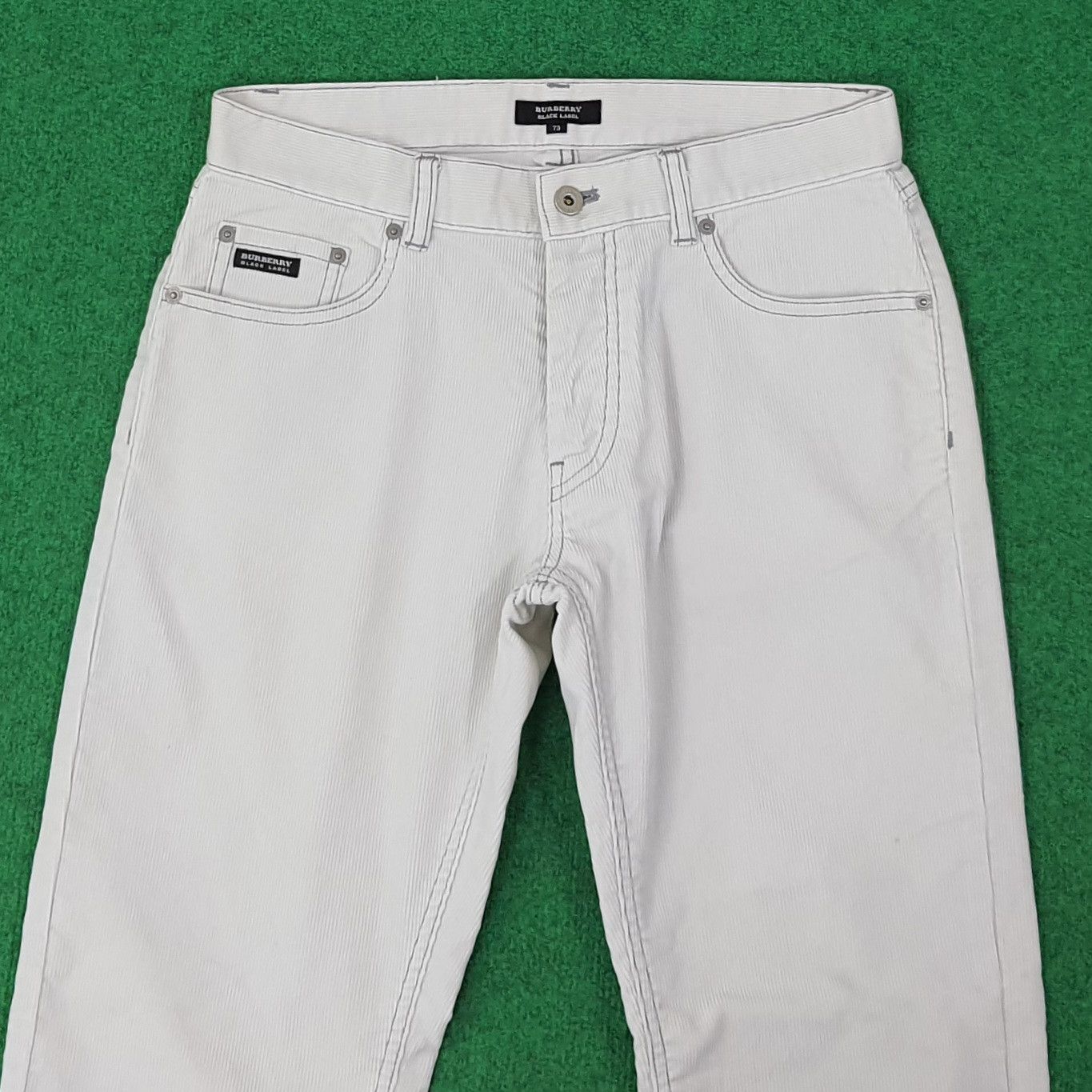 Burberry Vintage Burberry Black Label Corduroy Casual Pants C265N31 Size US 30 / EU 46 - 2 Thumbnail