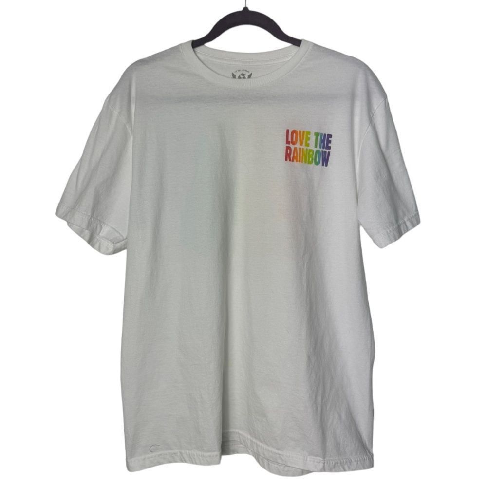 Other It's Sugar SZ L "Love the Rainbow" Skittles t-shirt Size US L / EU 52-54 / 3 - 1 Thumbnail