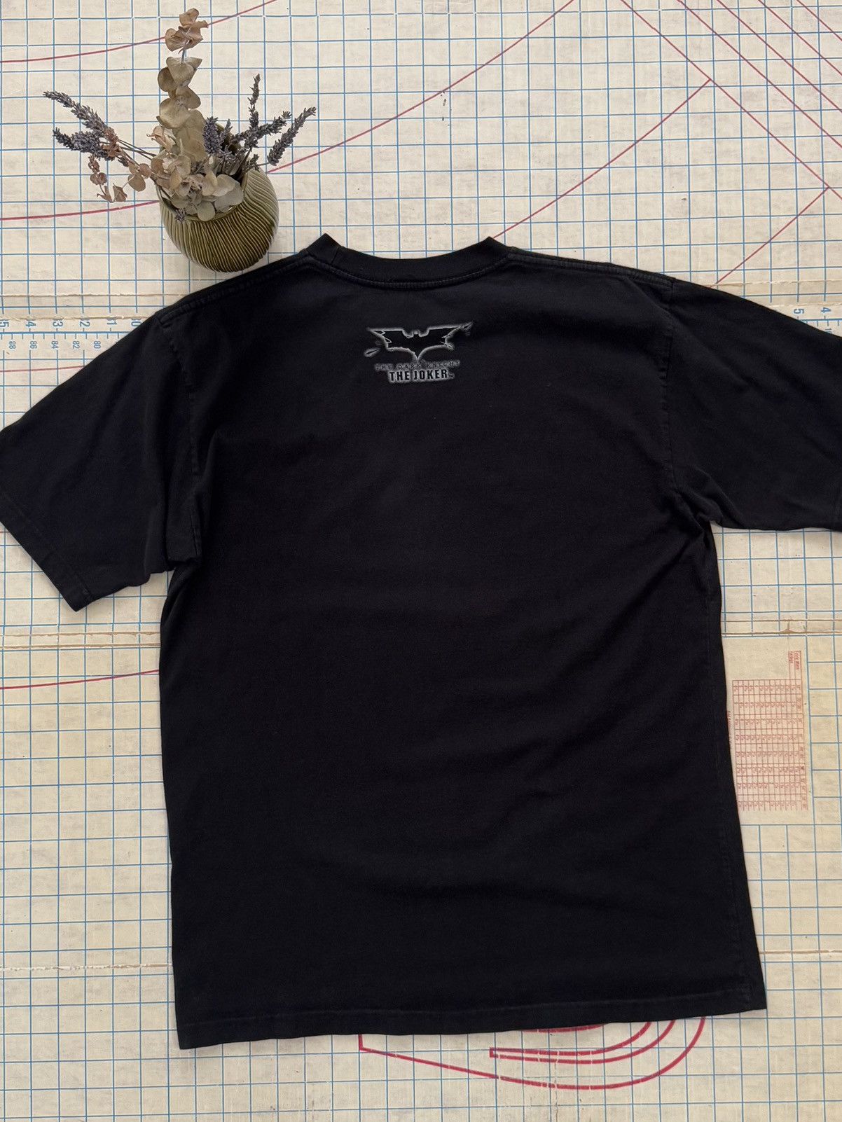 DC Comics × Vintage The Joker The Dark Knight Black Tee Fits Size Large Y2K Size US L / EU 52-54 / 3 - 6 Thumbnail