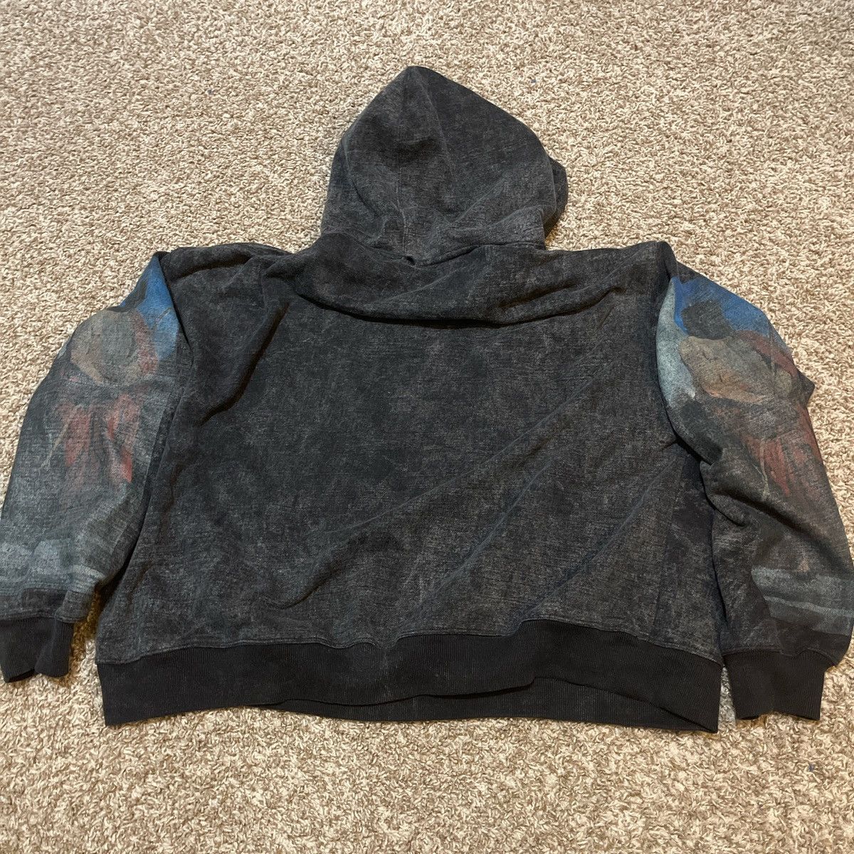 Vintage UsOuttaTheBox Jesus Hoodie Size US L / EU 52-54 / 3 - 2 Thumbnail