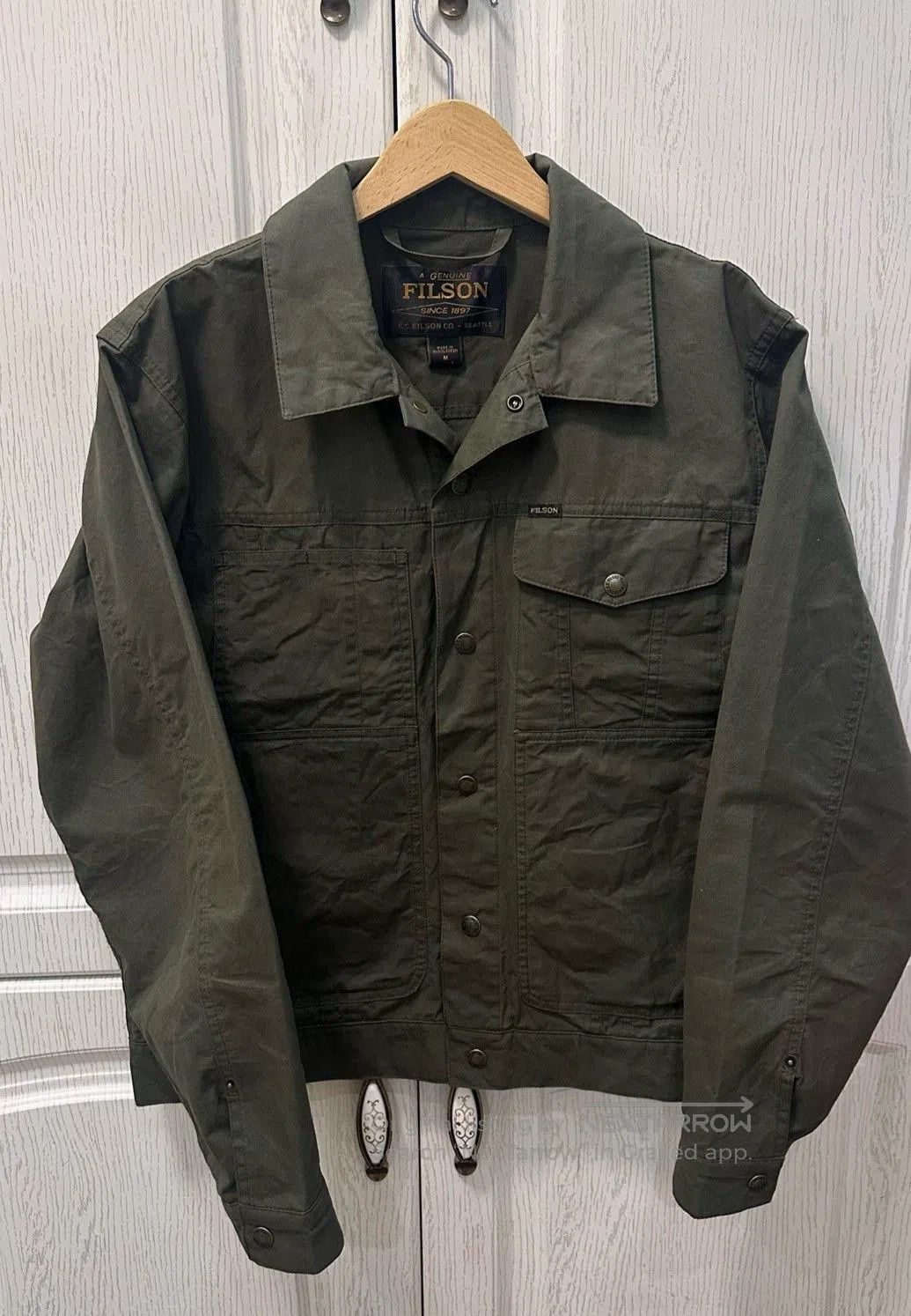 Filson Filson Cruiser Lightweight Canvas Jacket. Size US M / EU 48-50 / 2 - 1 Thumbnail