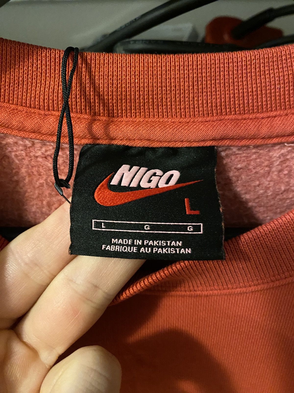 Nigo × Nike Nike x Nigo crewneck red Size US L / EU 52-54 / 3 - 2 Thumbnail