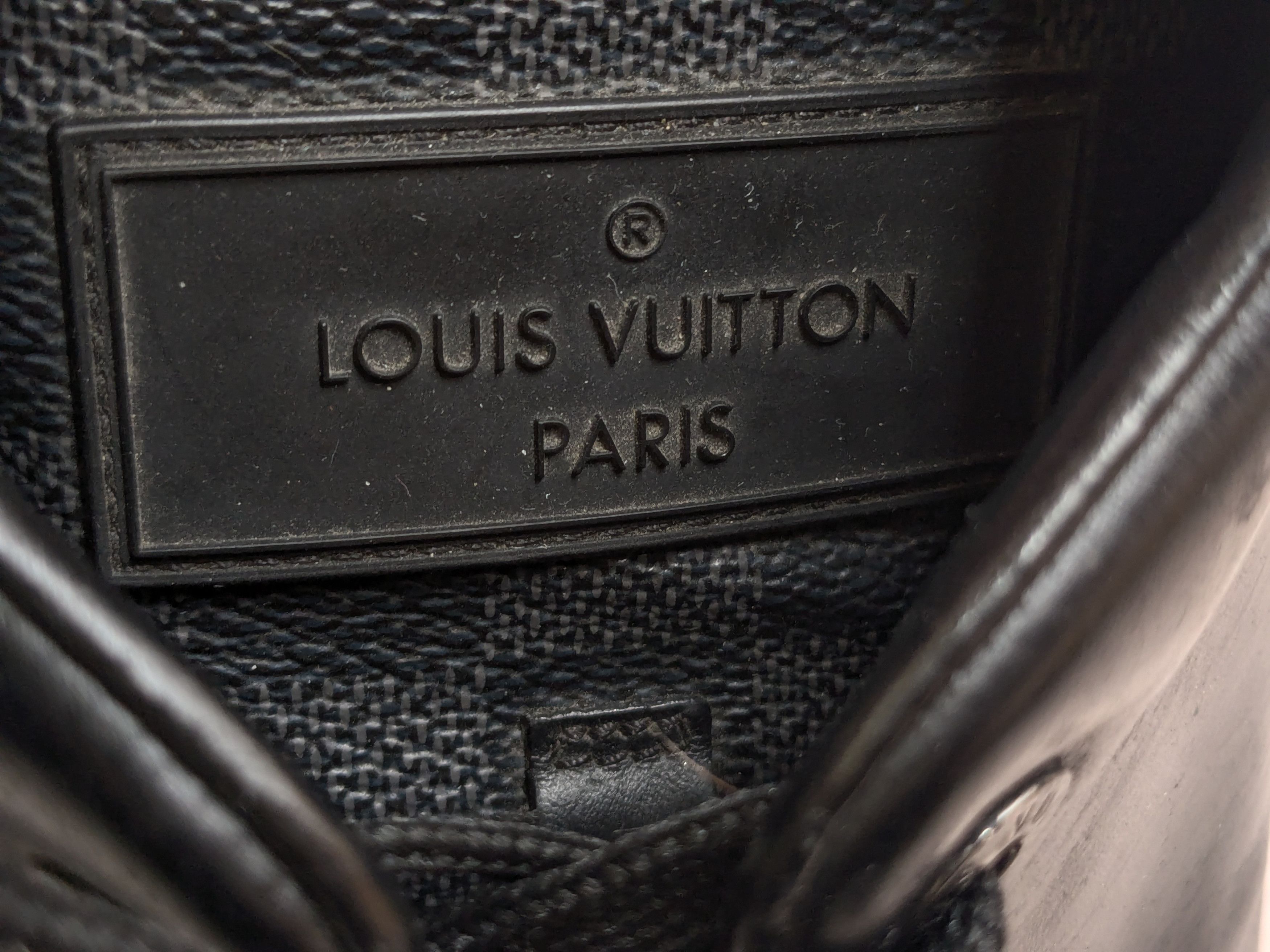 Louis Vuitton Louis Vuitton Damier Monogram Sneakers Black 10 Leather Low Size US 10 / EU 43 - 6 Thumbnail