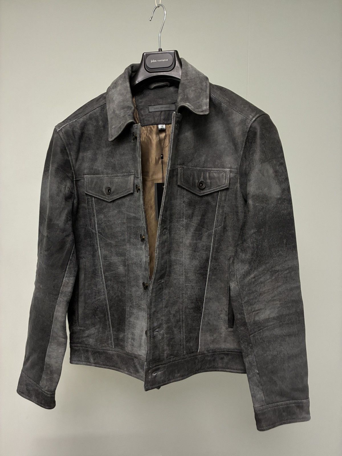 John Varvatos Andrew Trucker Jacket EU 52 USA 42 Size US L / EU 52-54 / 3 - 11 Thumbnail